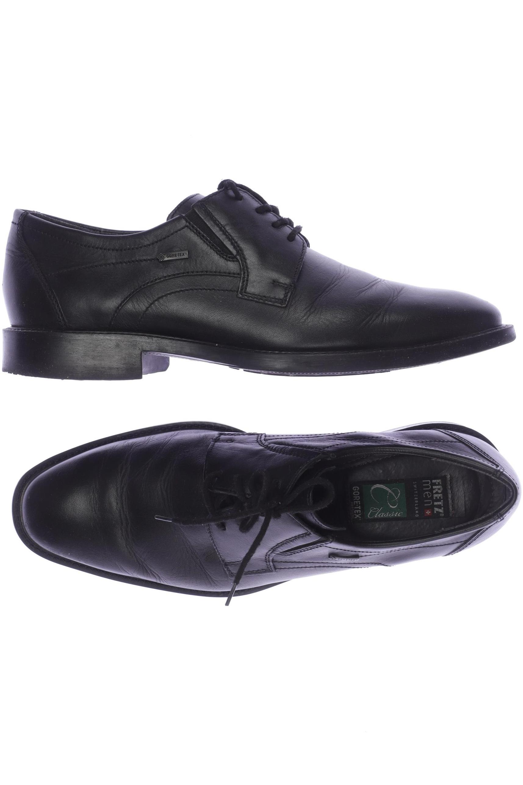 

Fretz MEN Herren Halbschuh, schwarz, Gr. 8.5