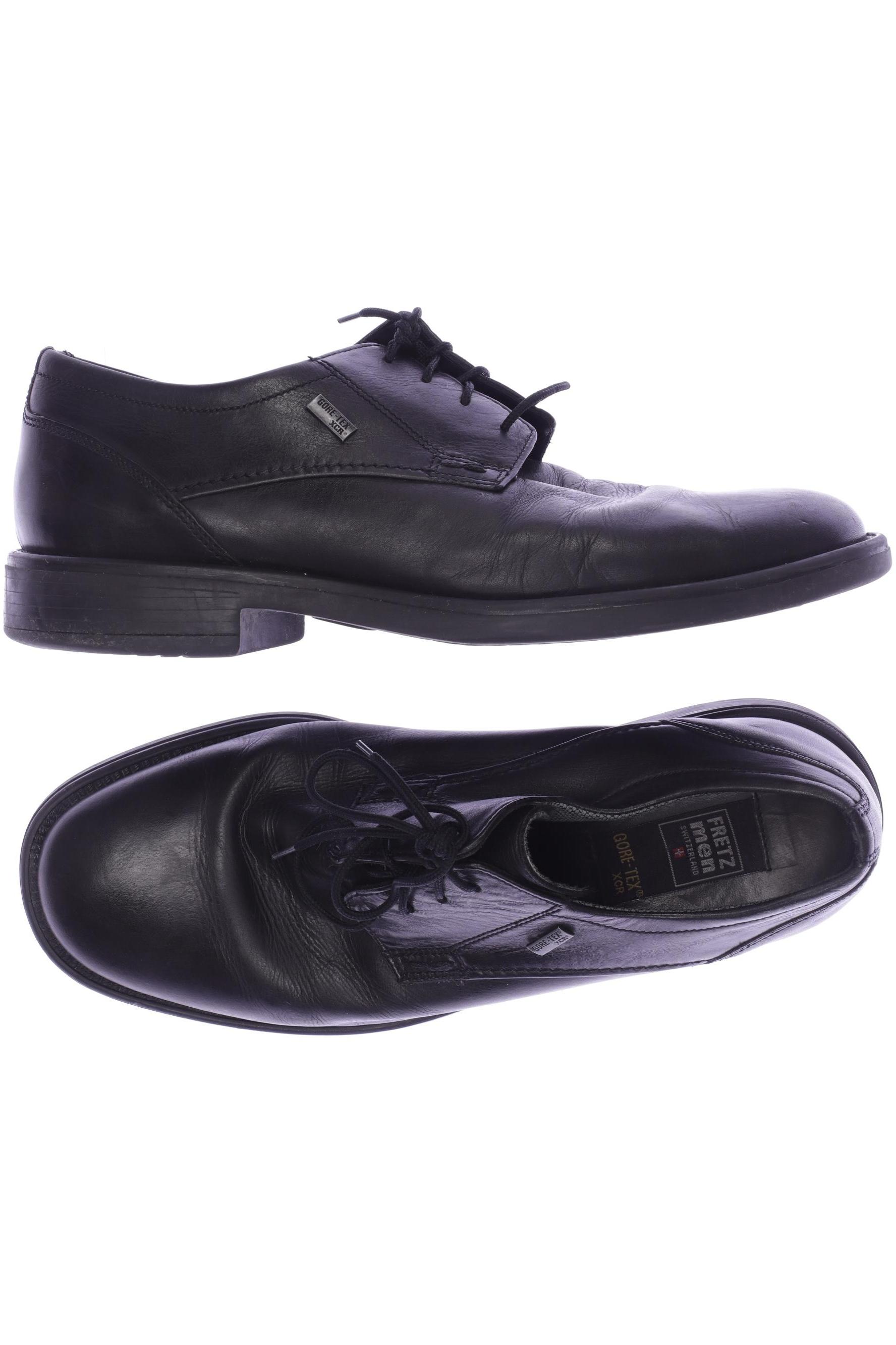 

Fretz MEN Herren Halbschuh, schwarz, Gr. 7.5