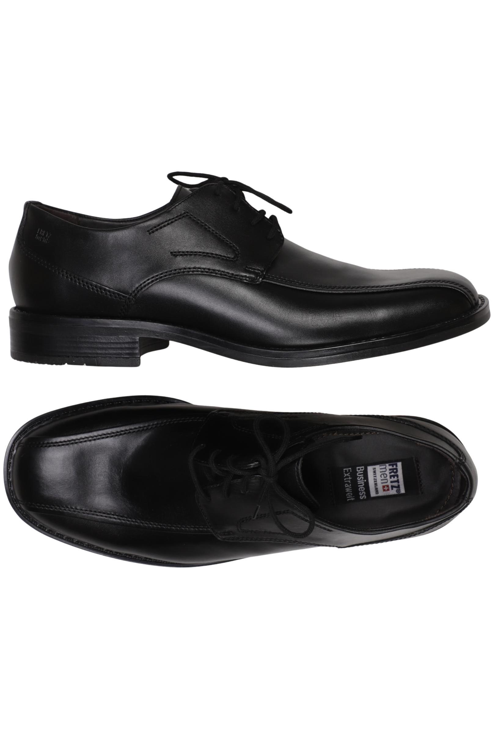 

Fretz MEN Herren Halbschuh, schwarz, Gr. 9.5