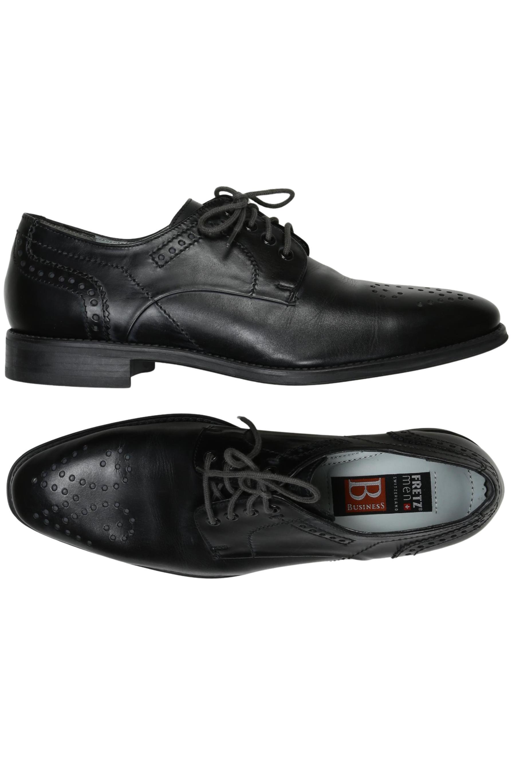 

Fretz MEN Herren Halbschuh, schwarz, Gr. 7