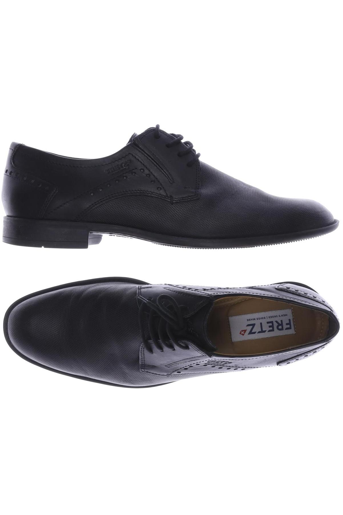 

Fretz MEN Herren Halbschuh, schwarz, Gr. 9.5