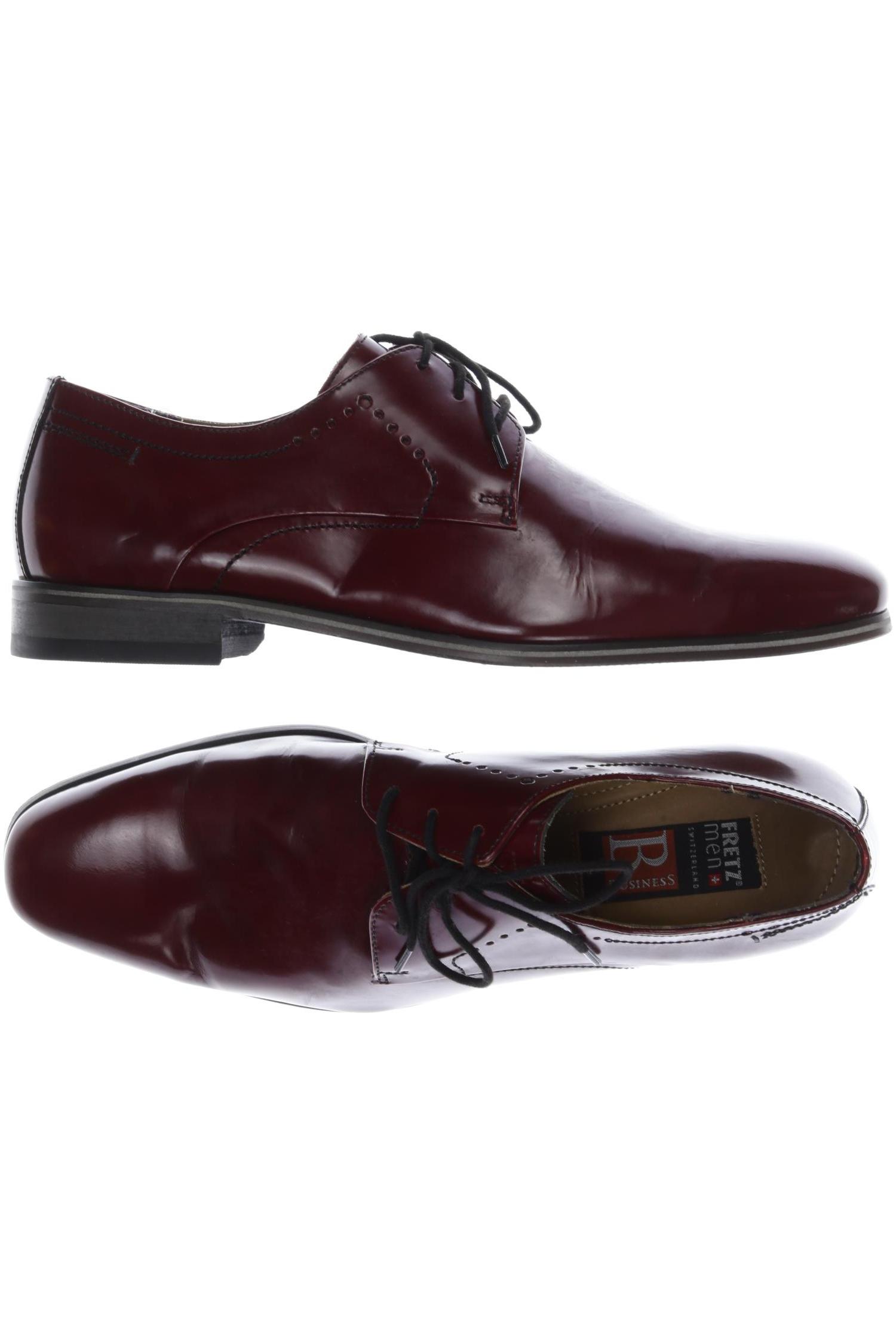 

Fretz MEN Herren Halbschuh, bordeaux, Gr. 7.5