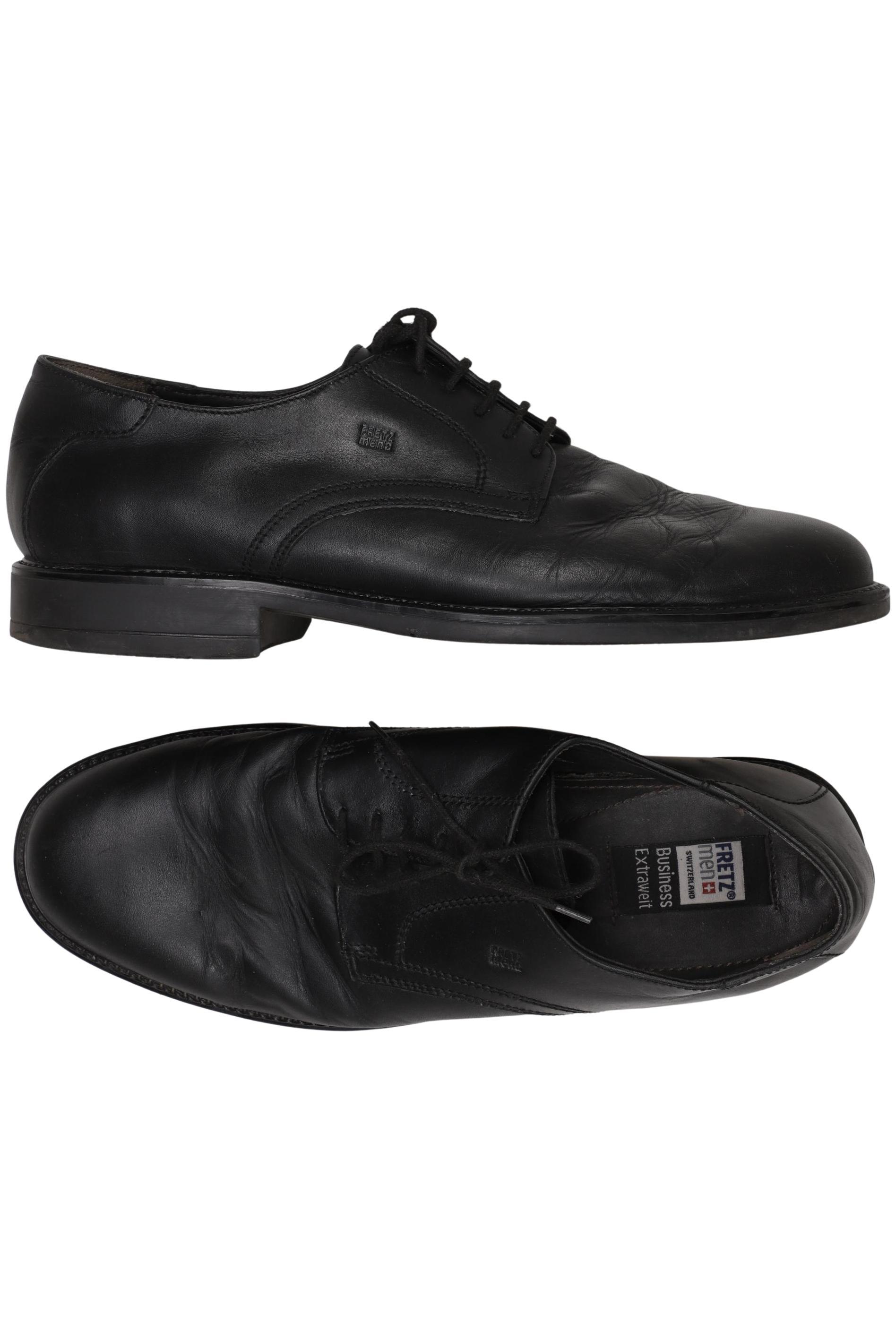 

Fretz MEN Herren Halbschuh, schwarz, Gr. 9.5