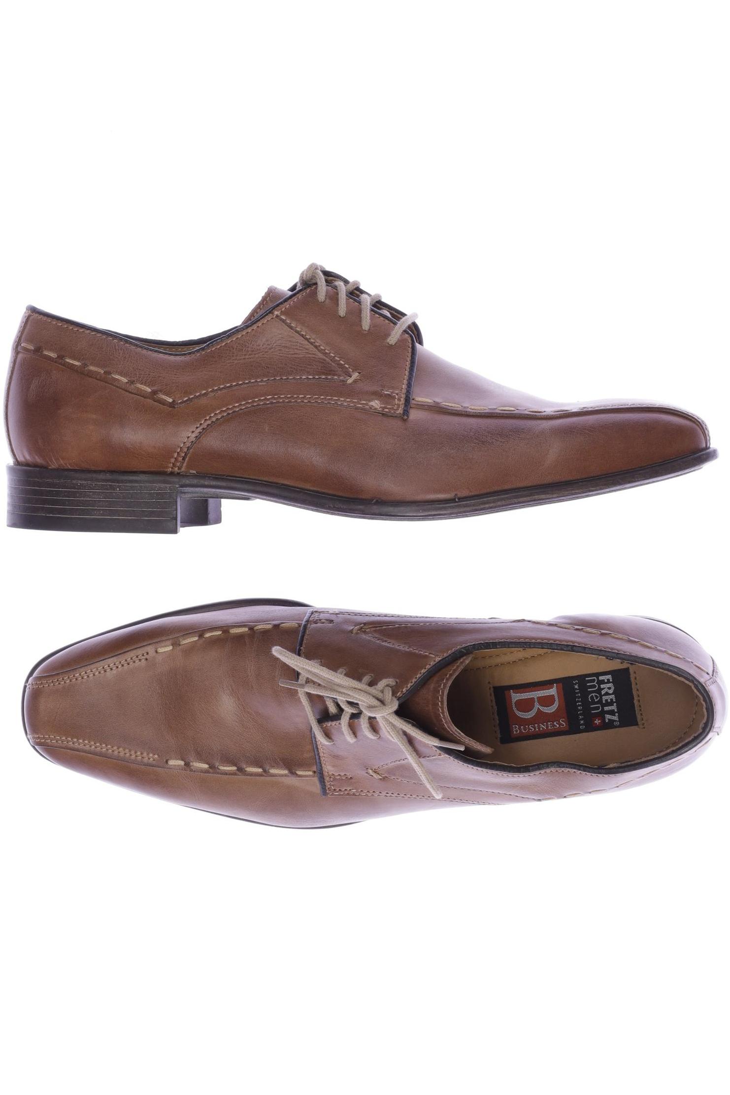 

Fretz MEN Herren Halbschuh, braun, Gr. 8.5
