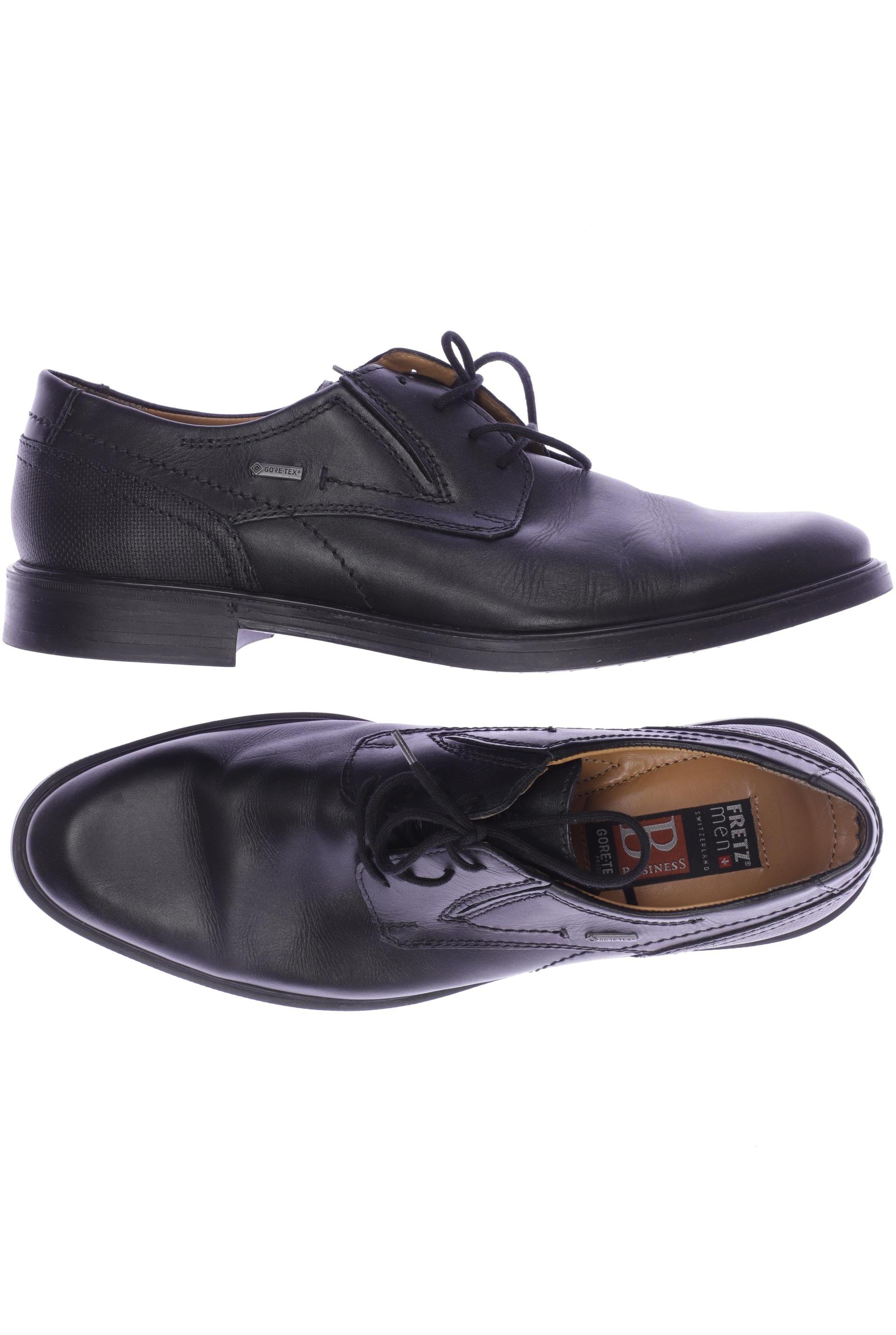 

Fretz MEN Herren Halbschuh, schwarz, Gr. 8.5