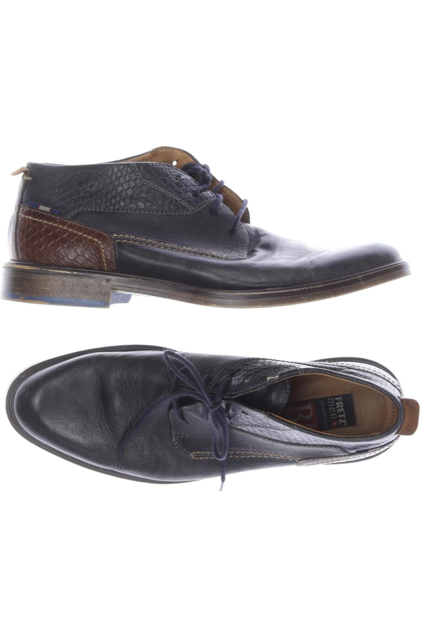 

Fretz MEN Herren Halbschuh, marineblau, Gr. 7.5