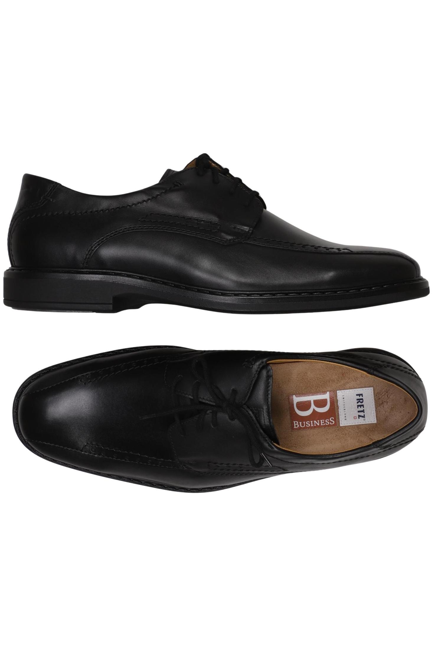 

Fretz MEN Herren Halbschuh, schwarz, Gr. 9.5