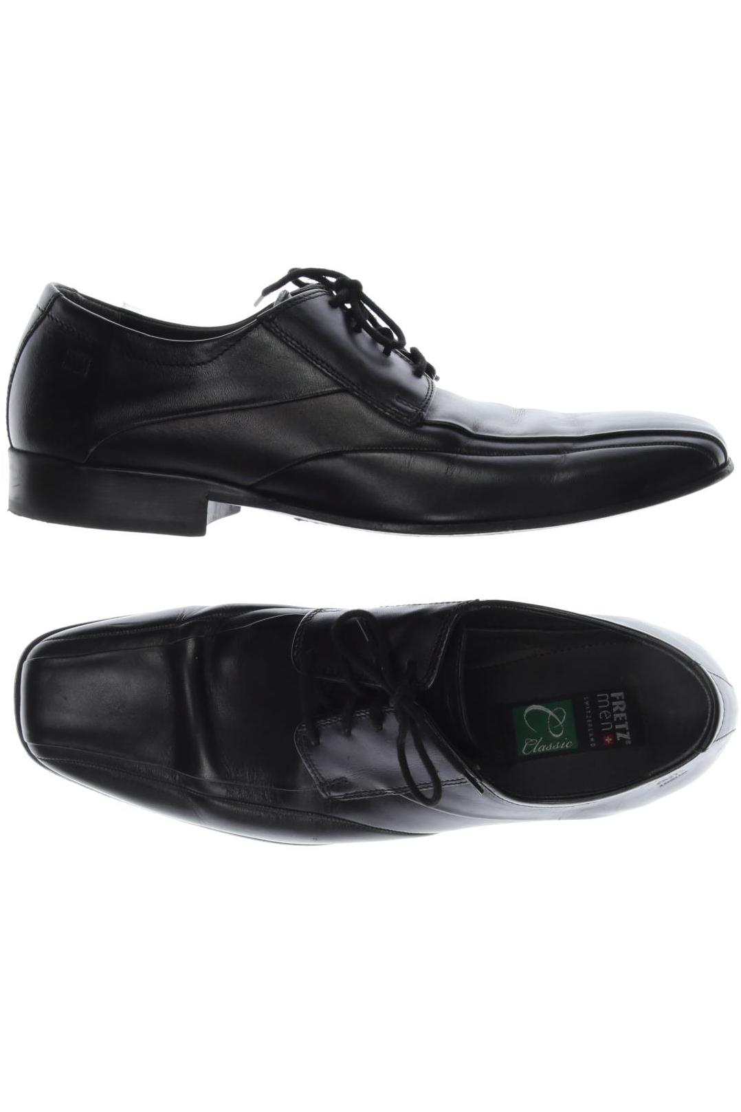 

Fretz MEN Herren Halbschuh, schwarz, Gr. 8