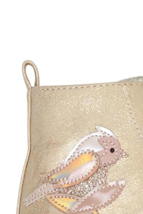 Thumbnail - Friboo Mädchen Kinderschuhe, gold, Gr. 25