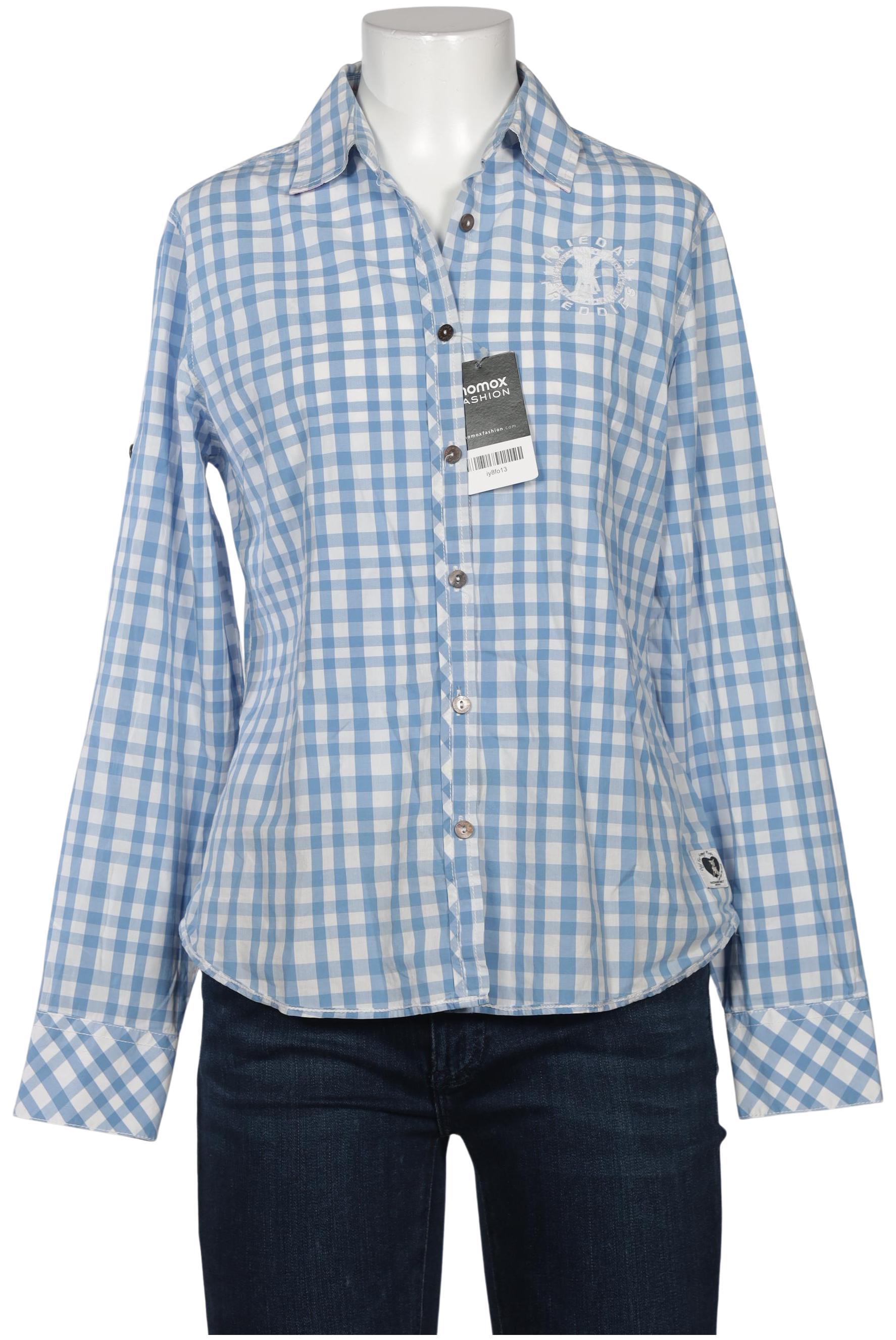 

Friedafreddies Damen Bluse, blau, Gr. 38