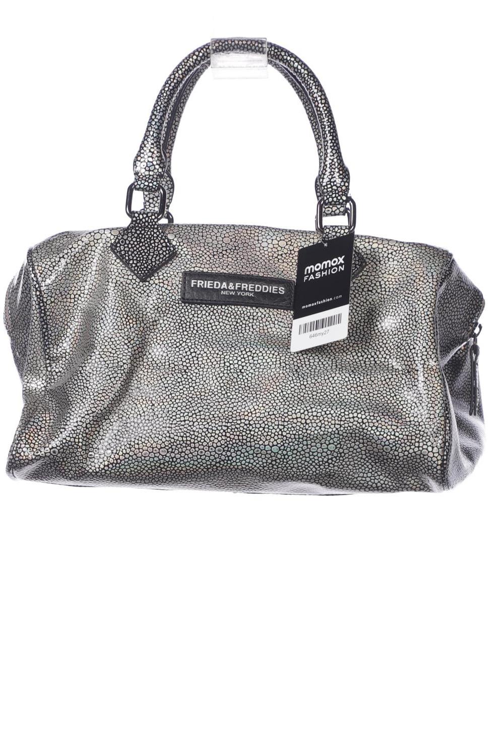 

Friedafreddies Damen Handtasche, silber, Gr.