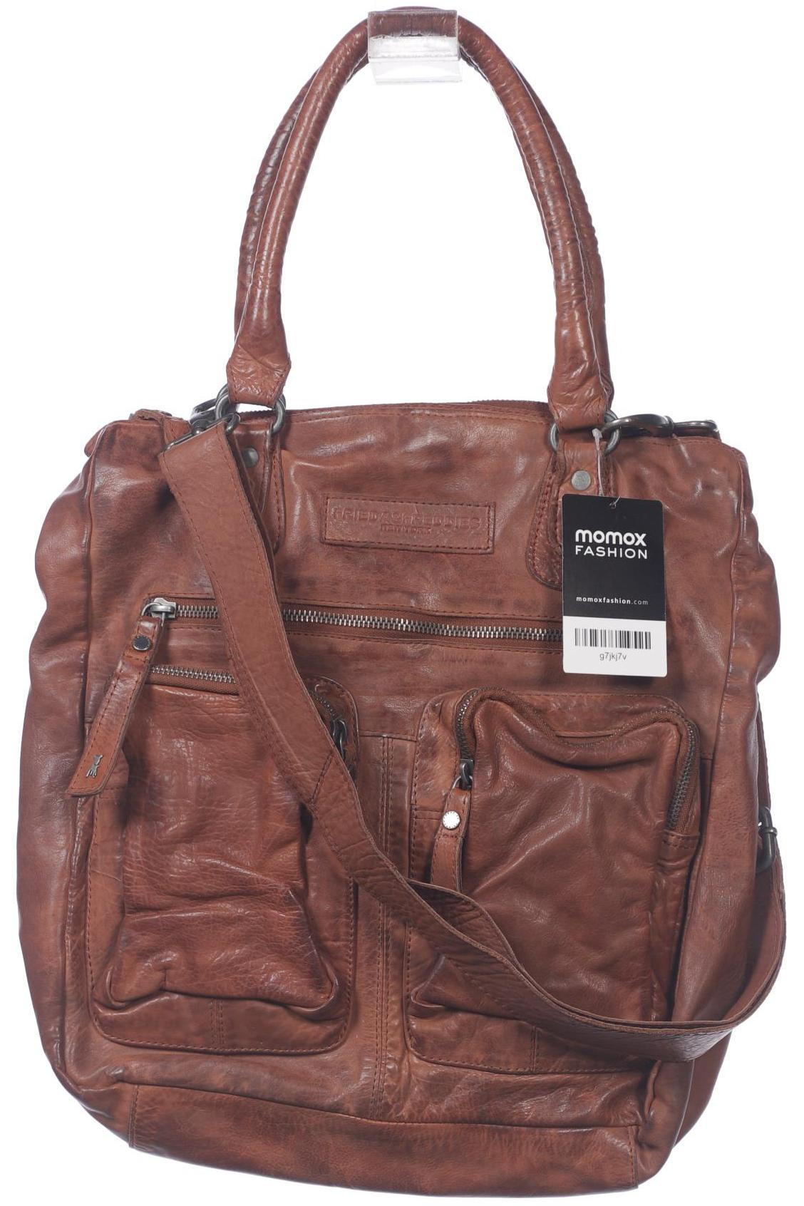 

Friedafreddies Damen Handtasche, braun, Gr.
