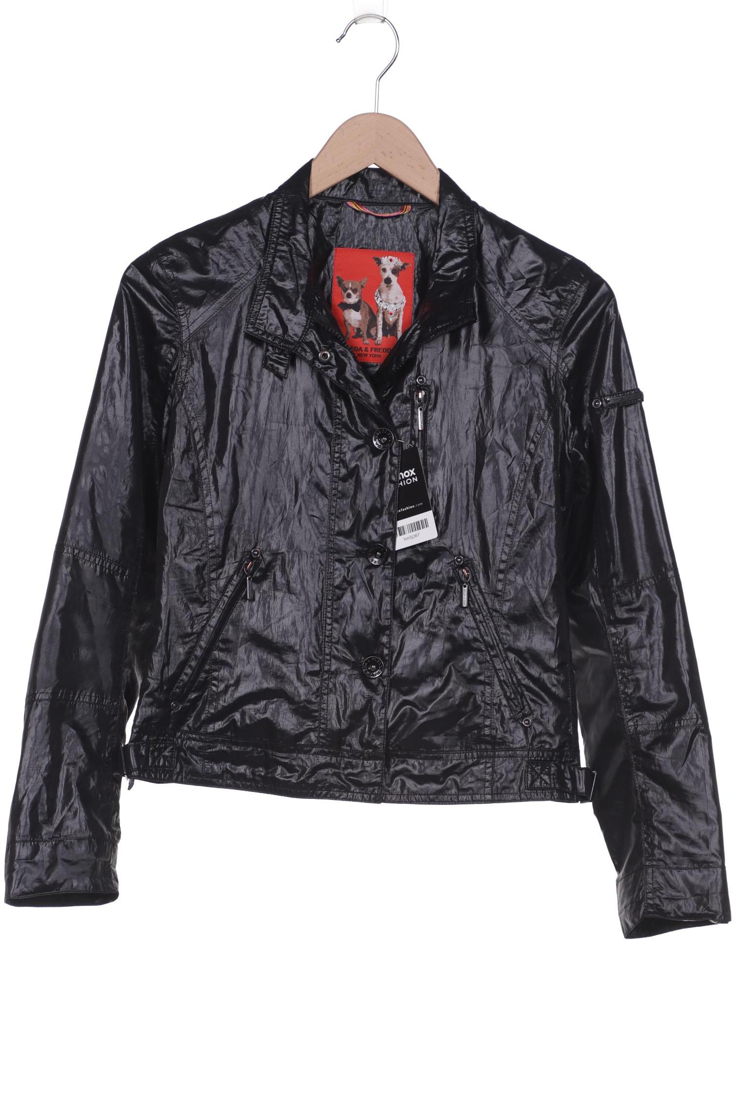 

Friedafreddies Damen Jacke, schwarz, Gr. 36