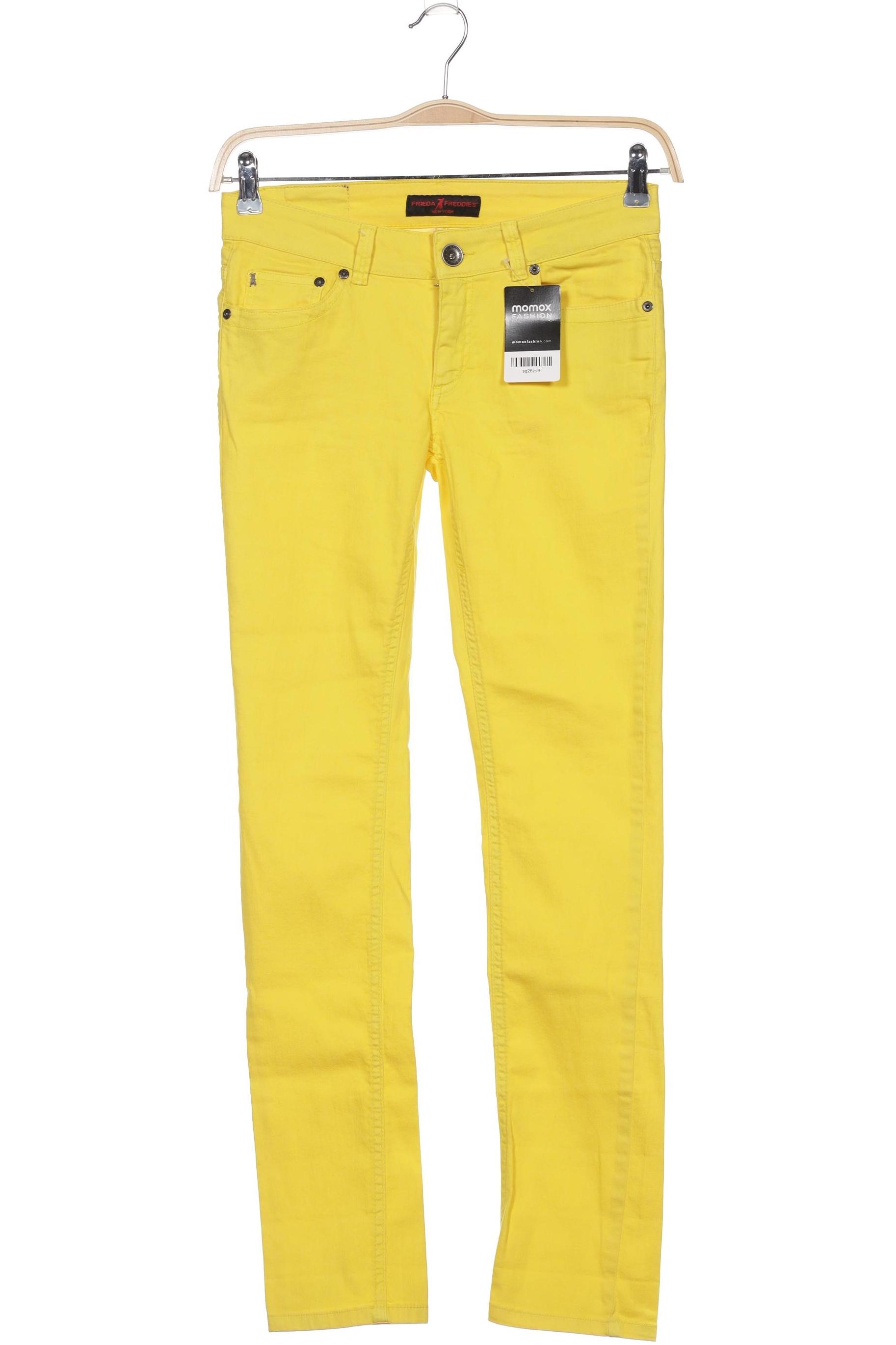 

Friedafreddies Damen Jeans, gelb, Gr. 29
