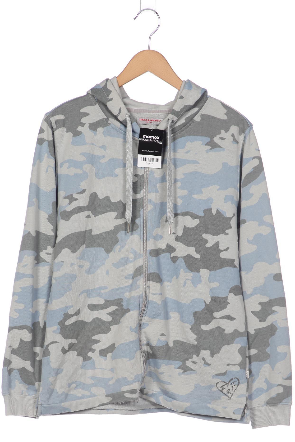

Friedafreddies Damen Kapuzenpullover, blau, Gr. 42