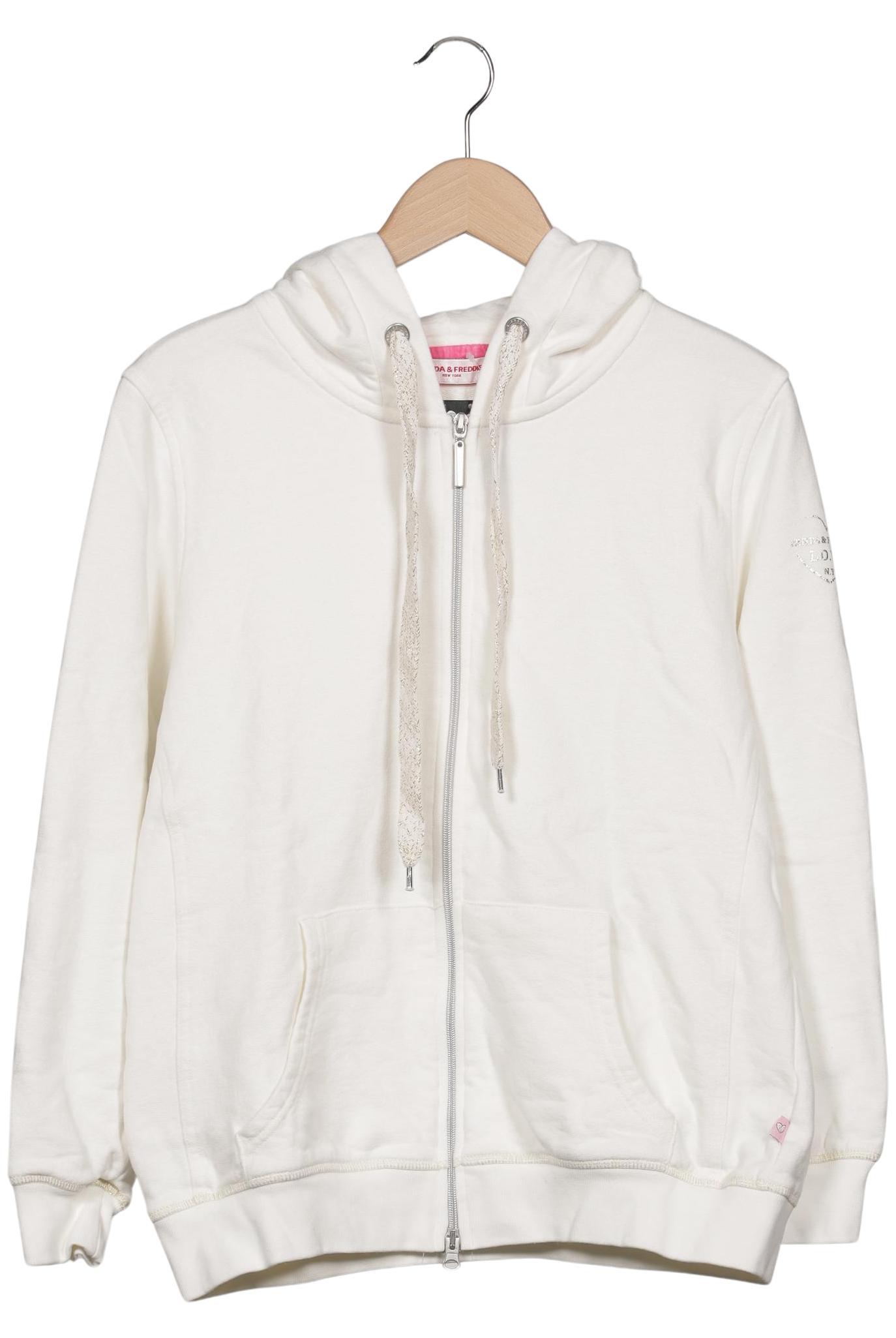 

Friedafreddies Damen Kapuzenpullover, cremeweiß, Gr. 44