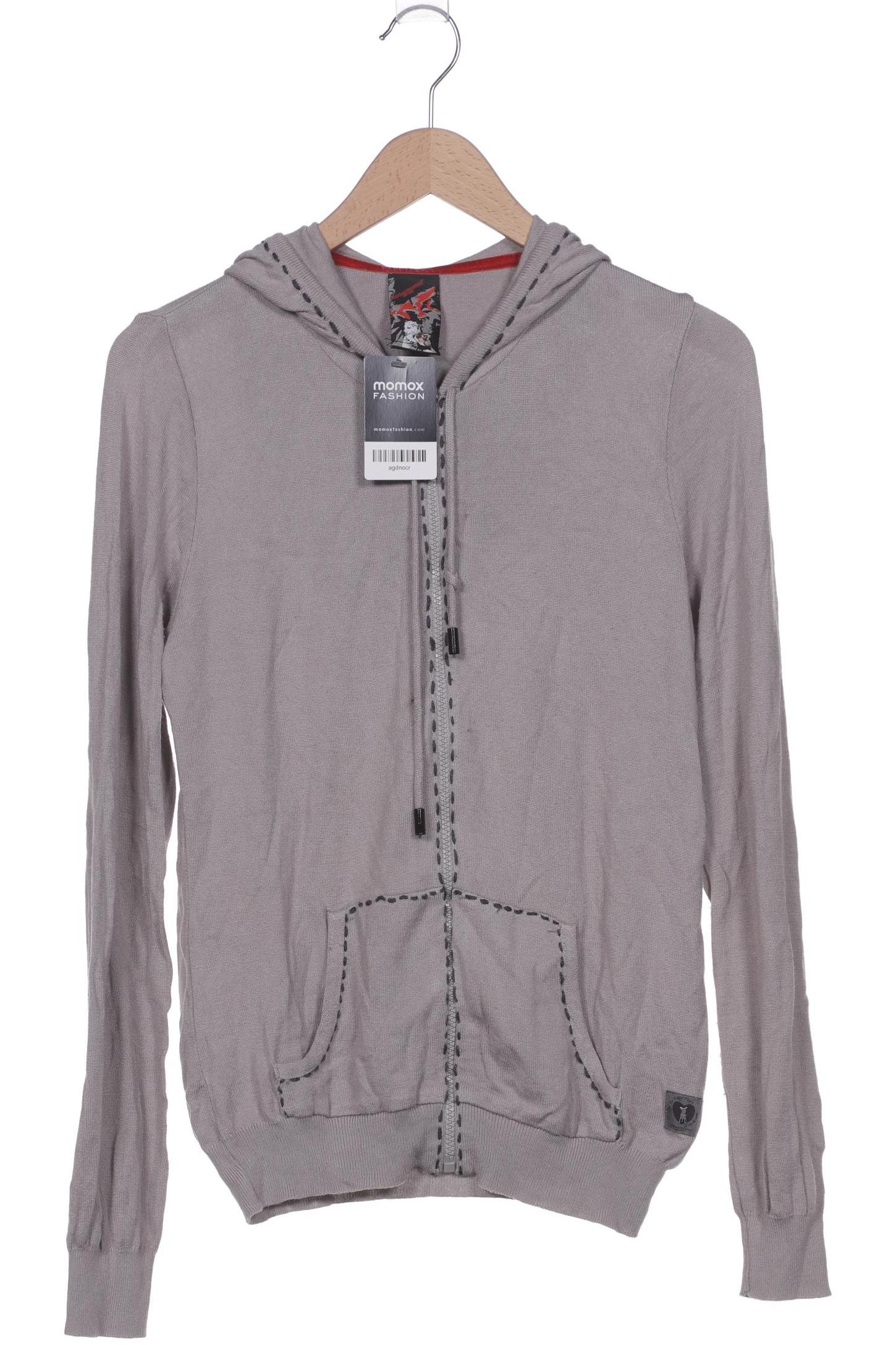 

Friedafreddies Damen Kapuzenpullover, grau, Gr. 38