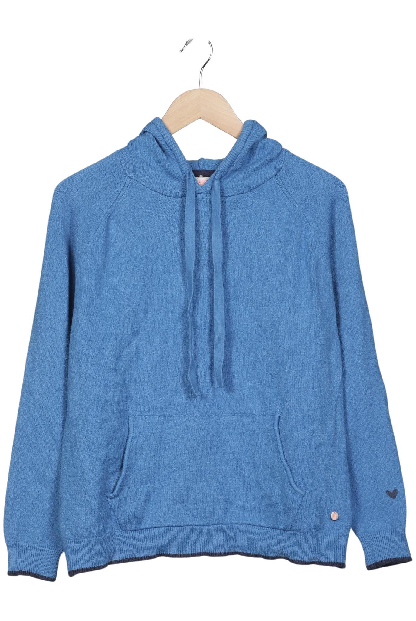 

Friedafreddies Damen Kapuzenpullover, blau, Gr. 38