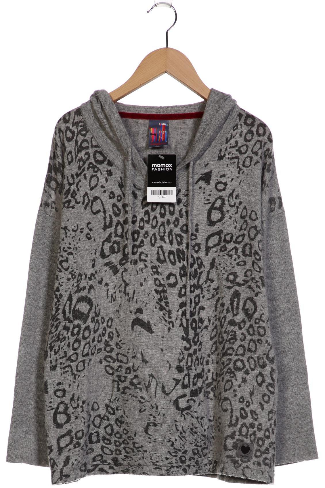 

Friedafreddies Damen Kapuzenpullover, grau, Gr. 34