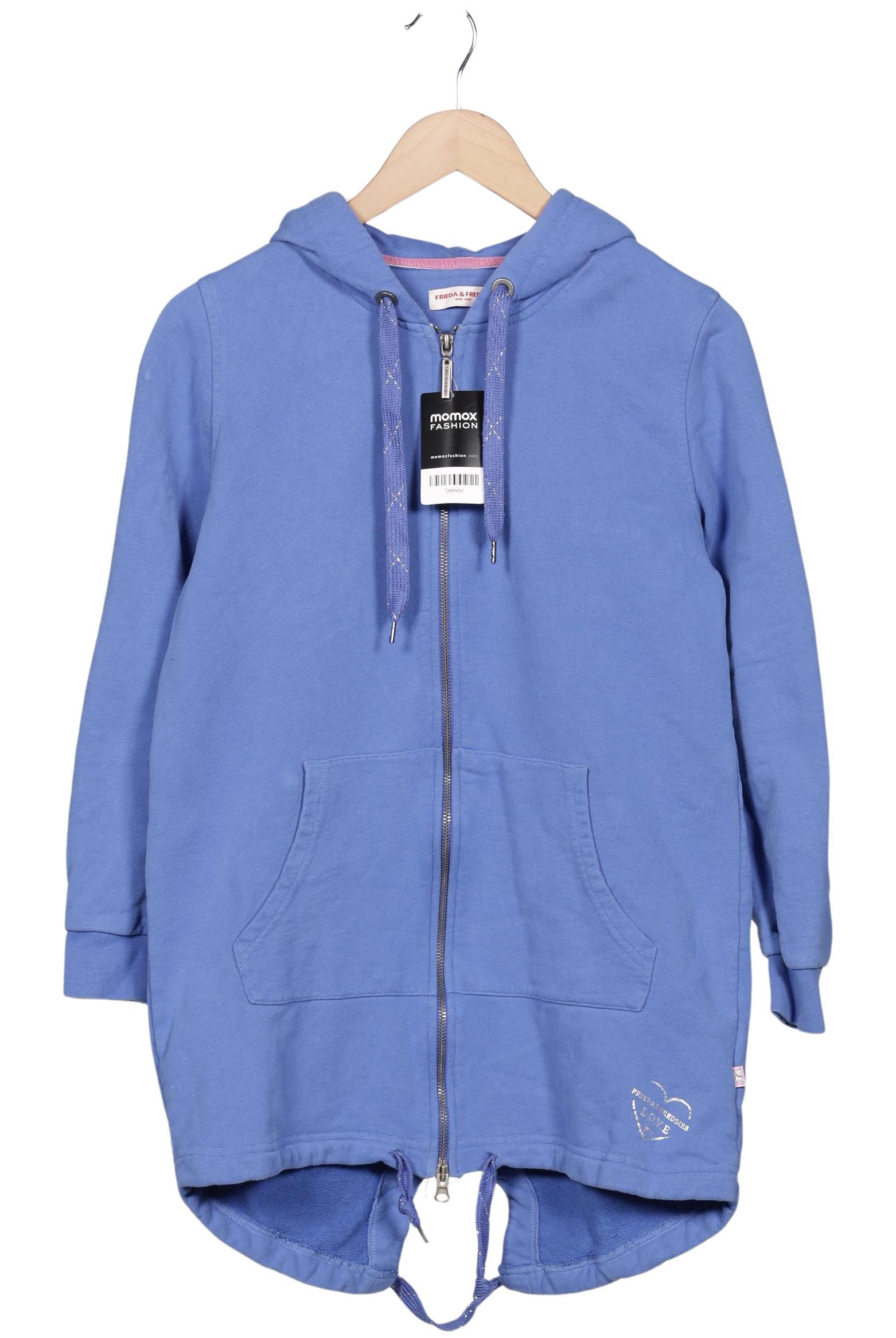 

Friedafreddies Damen Kapuzenpullover, hellblau, Gr. 40