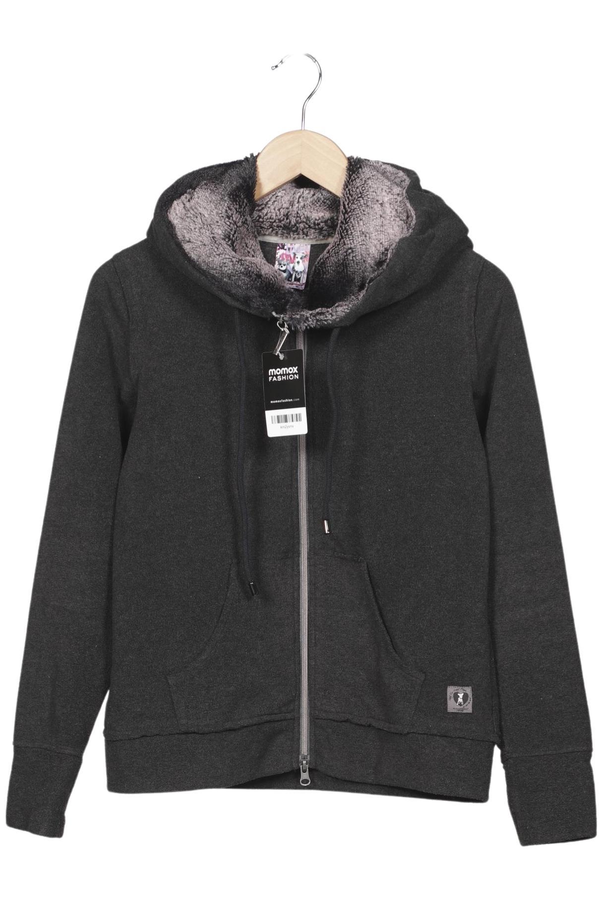 

Friedafreddies Damen Kapuzenpullover, grau, Gr. 36