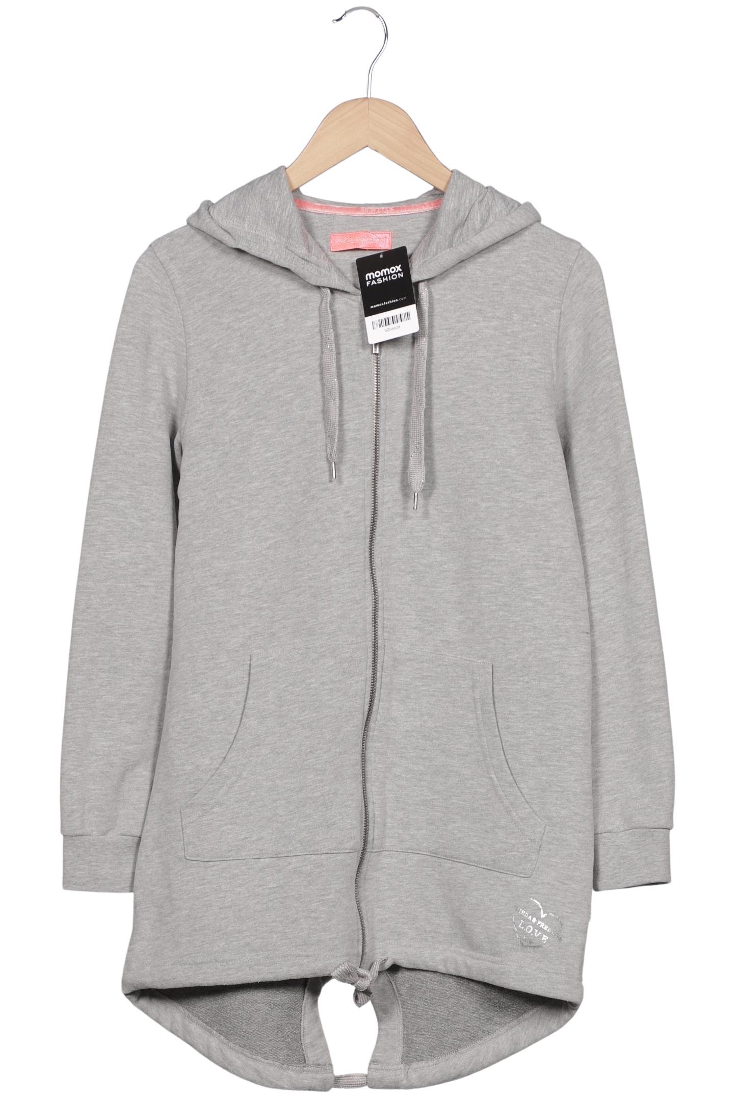 

Friedafreddies Damen Kapuzenpullover, grau, Gr. 36