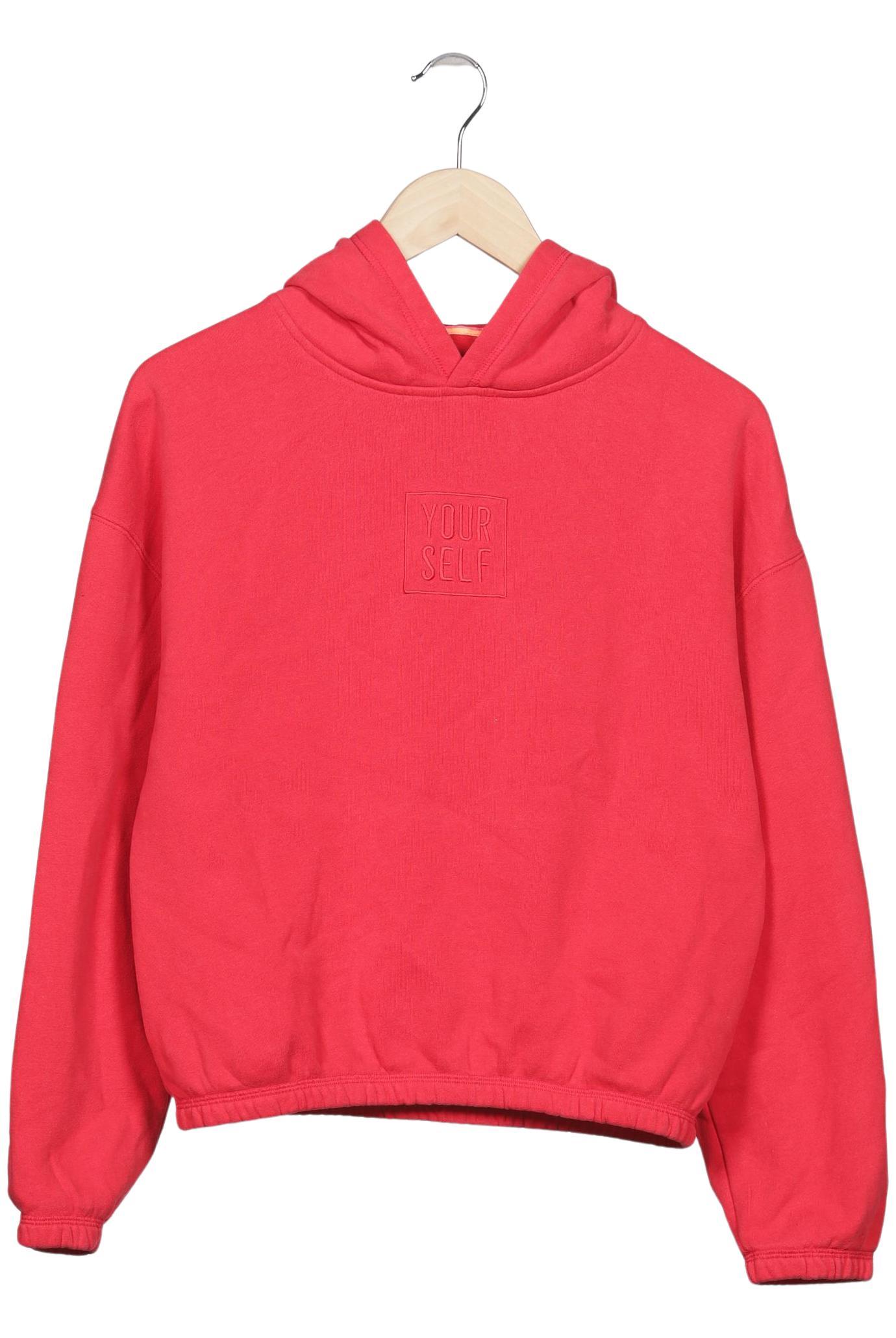 

Friedafreddies Damen Kapuzenpullover, rot, Gr. 34