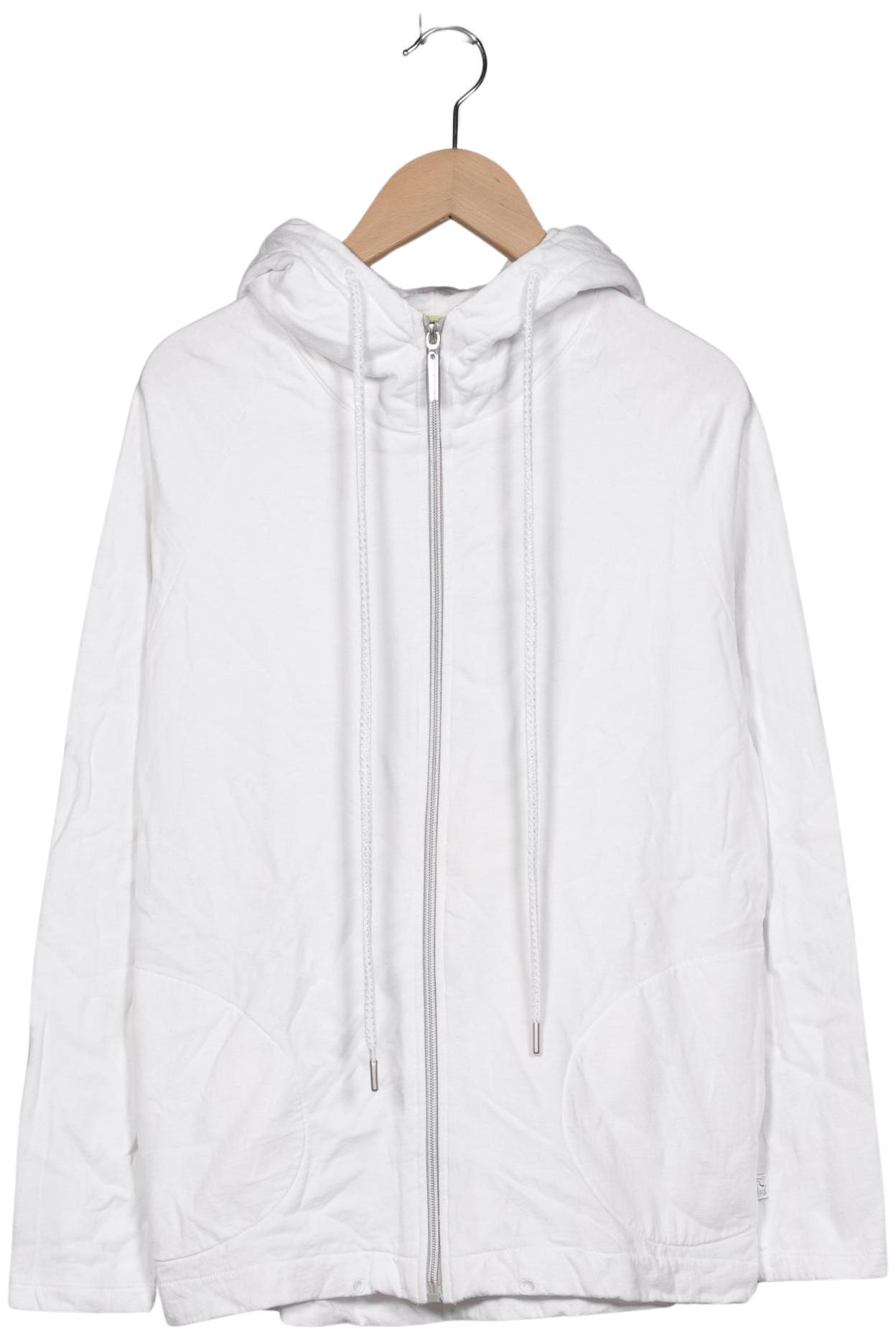 

Friedafreddies Damen Kapuzenpullover, weiß, Gr. 36