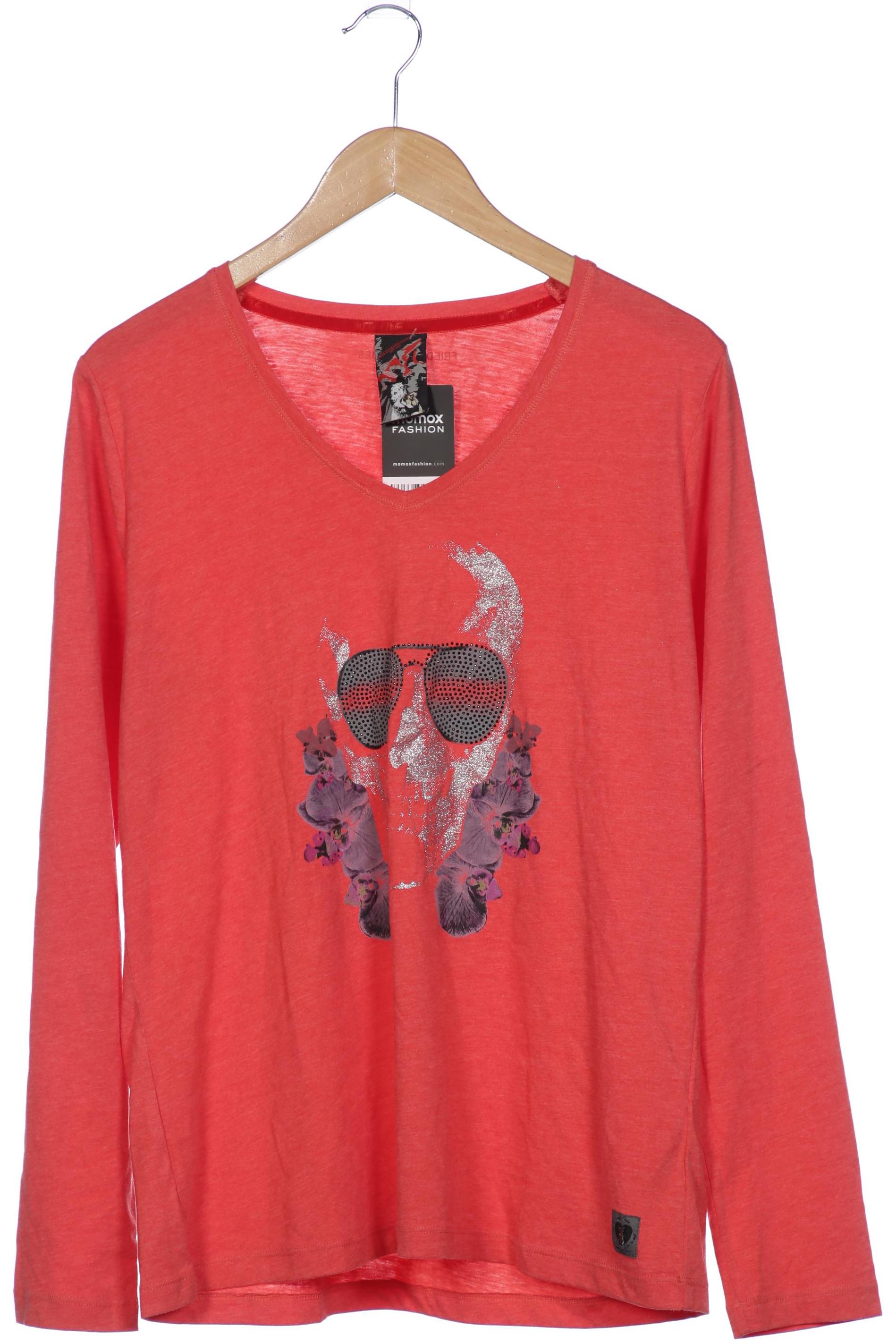 

Friedafreddies Damen Langarmshirt, rot, Gr. 46