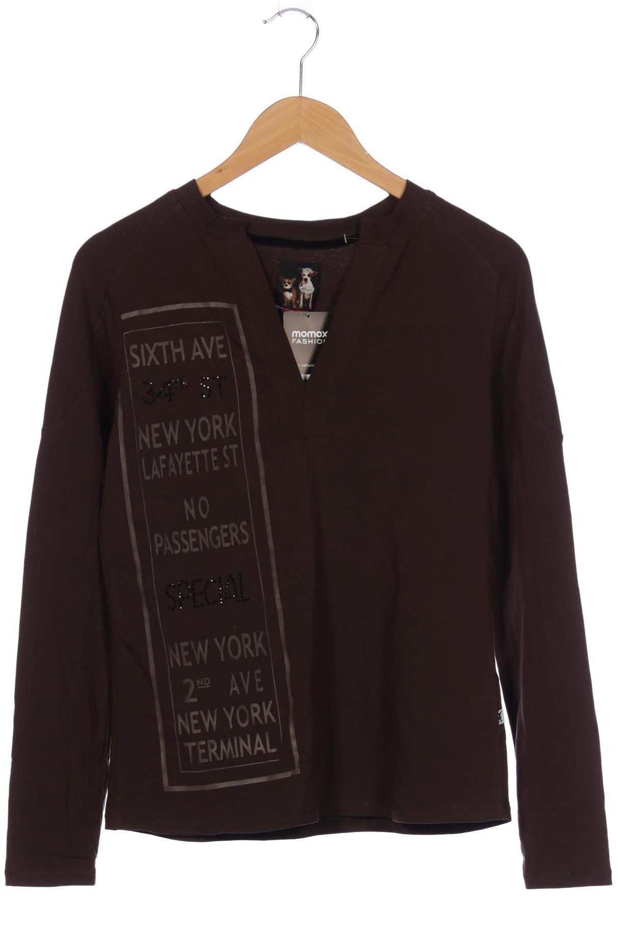 

Friedafreddies Damen Langarmshirt, braun, Gr. 38