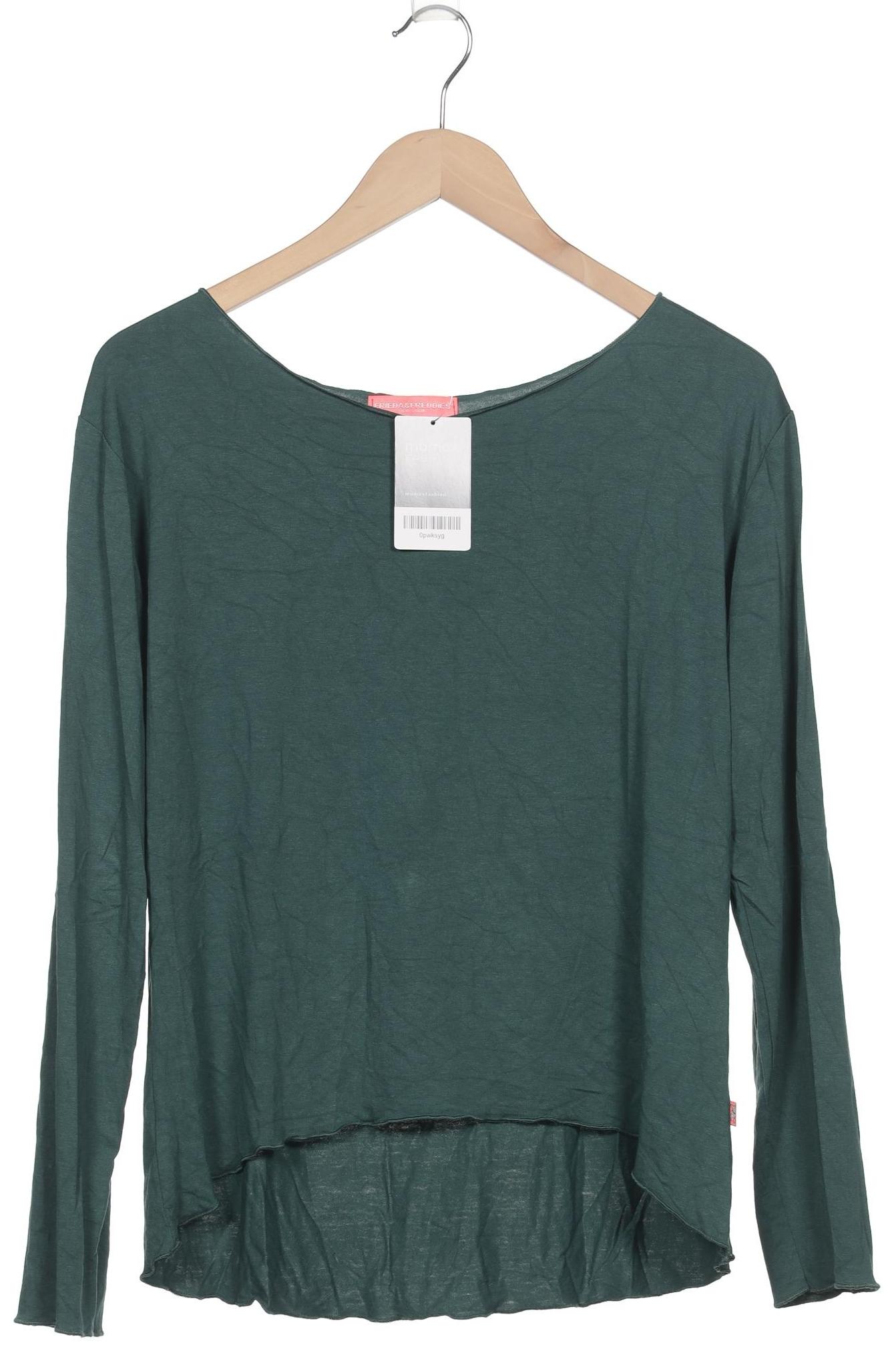 

Friedafreddies Damen Langarmshirt, türkis, Gr. 38
