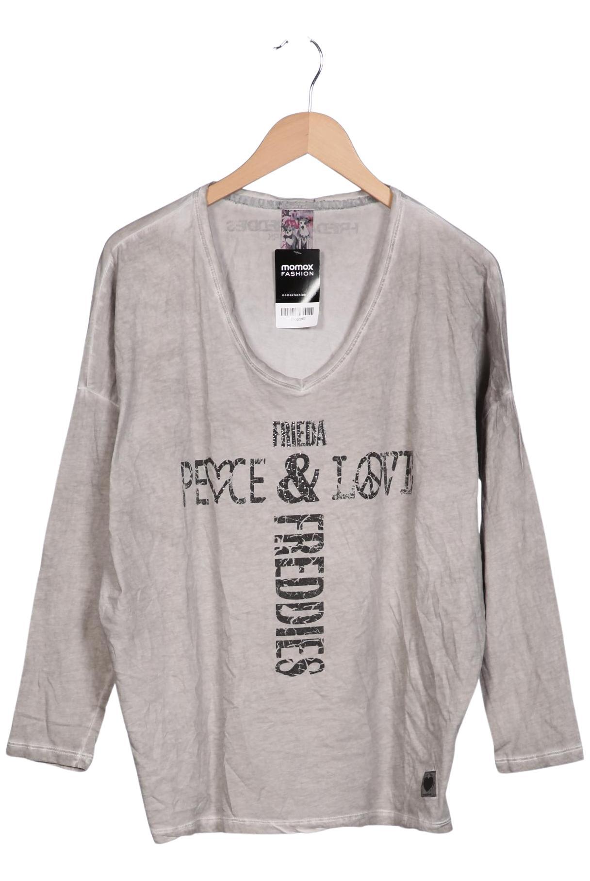 

Friedafreddies Damen Langarmshirt, grau, Gr. 44