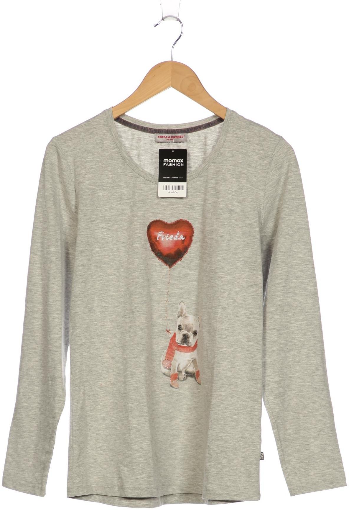 

Friedafreddies Damen Langarmshirt, grau, Gr. 42