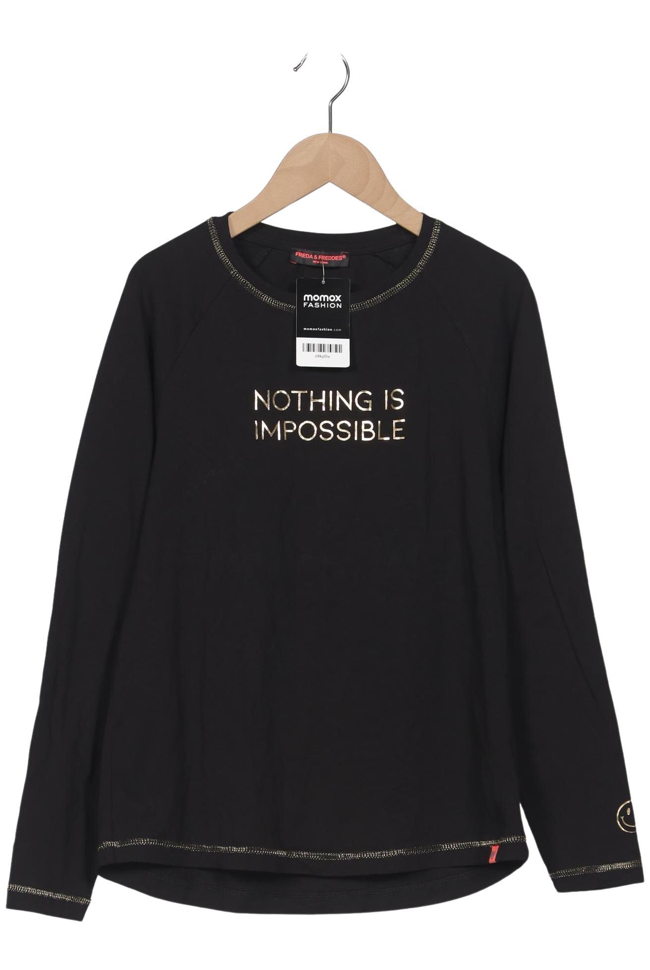 

Friedafreddies Damen Langarmshirt, schwarz, Gr. 38