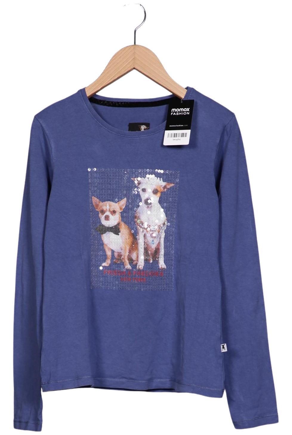 

Friedafreddies Damen Langarmshirt, blau, Gr. 36