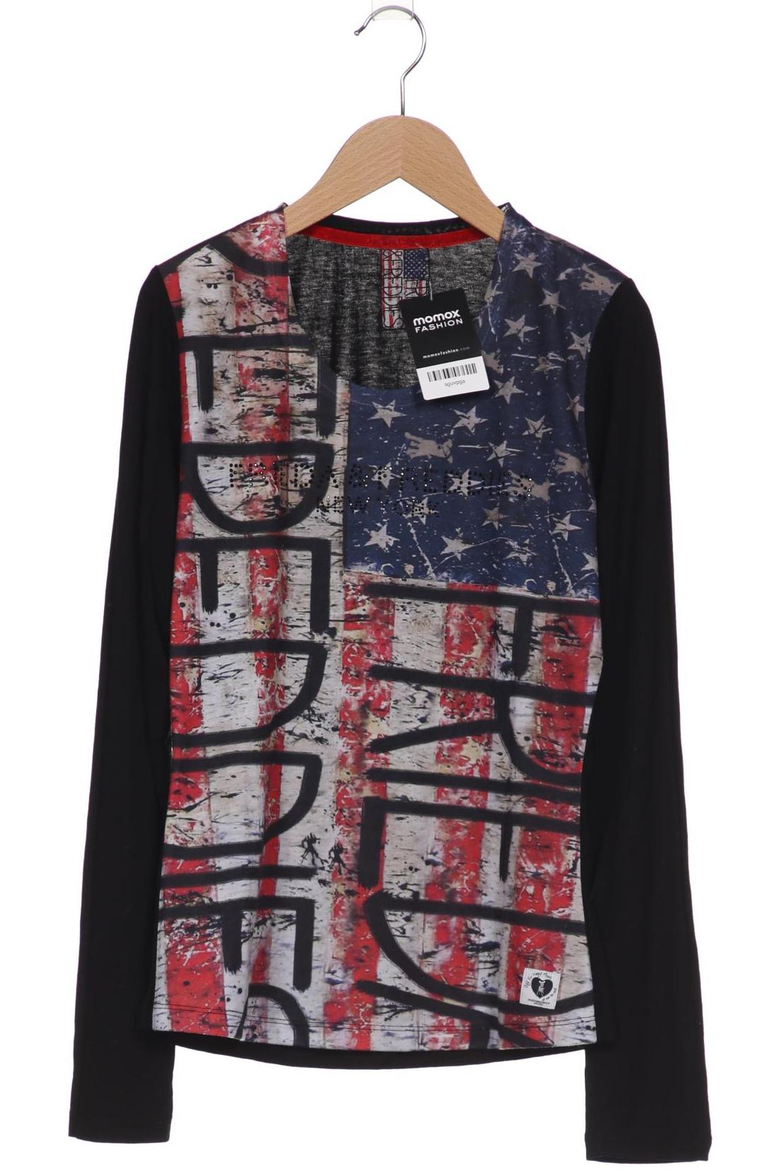 

Friedafreddies Damen Langarmshirt, schwarz, Gr. 36