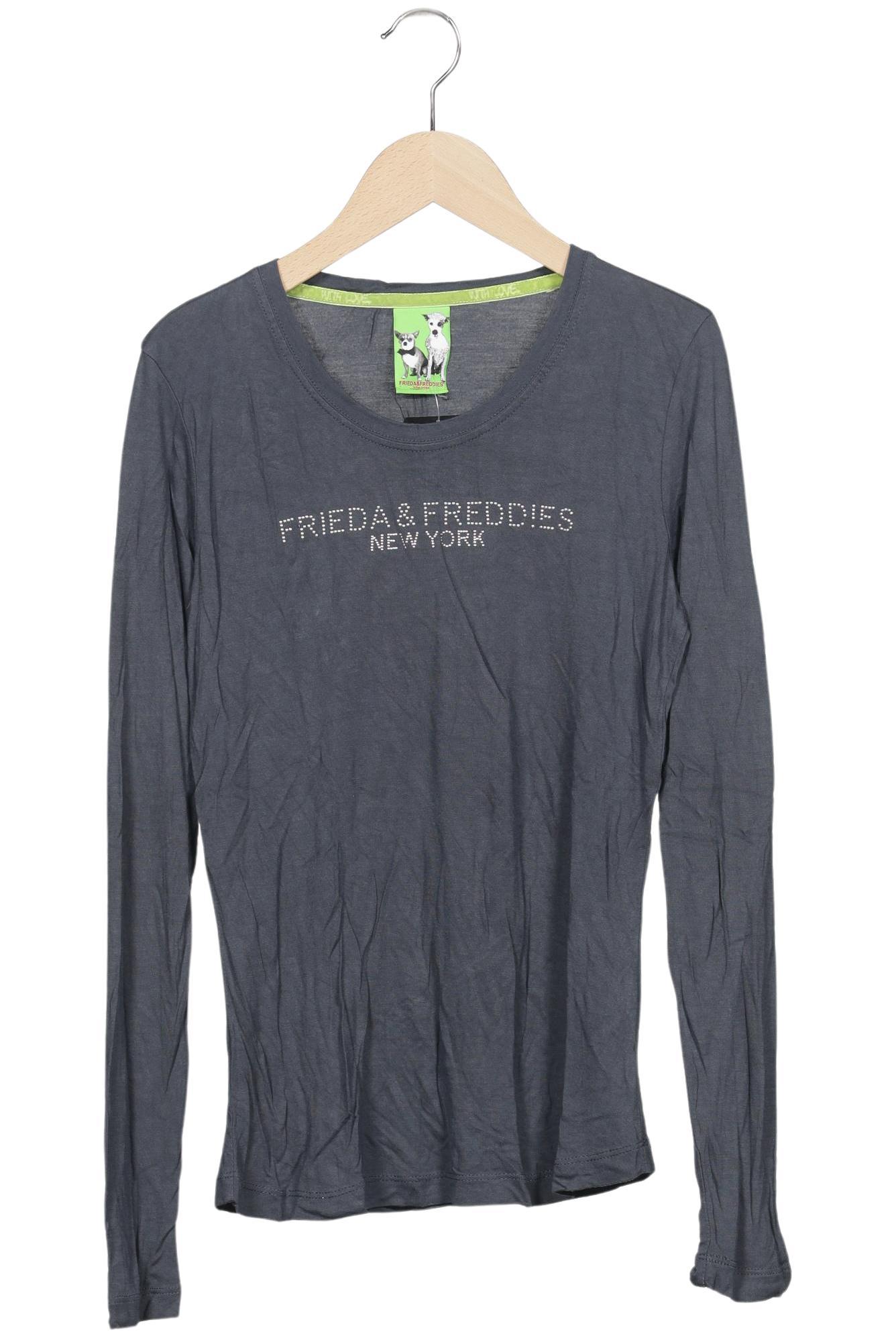 

Friedafreddies Damen Langarmshirt, grau, Gr. 38