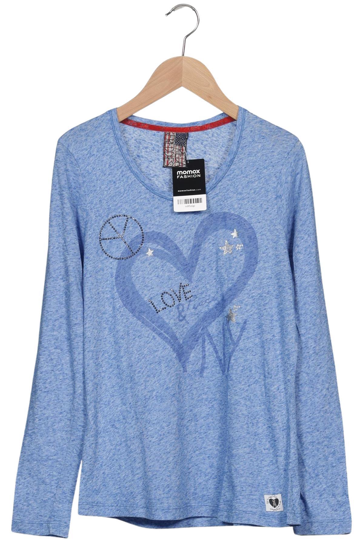

Friedafreddies Damen Langarmshirt, hellblau, Gr. 40