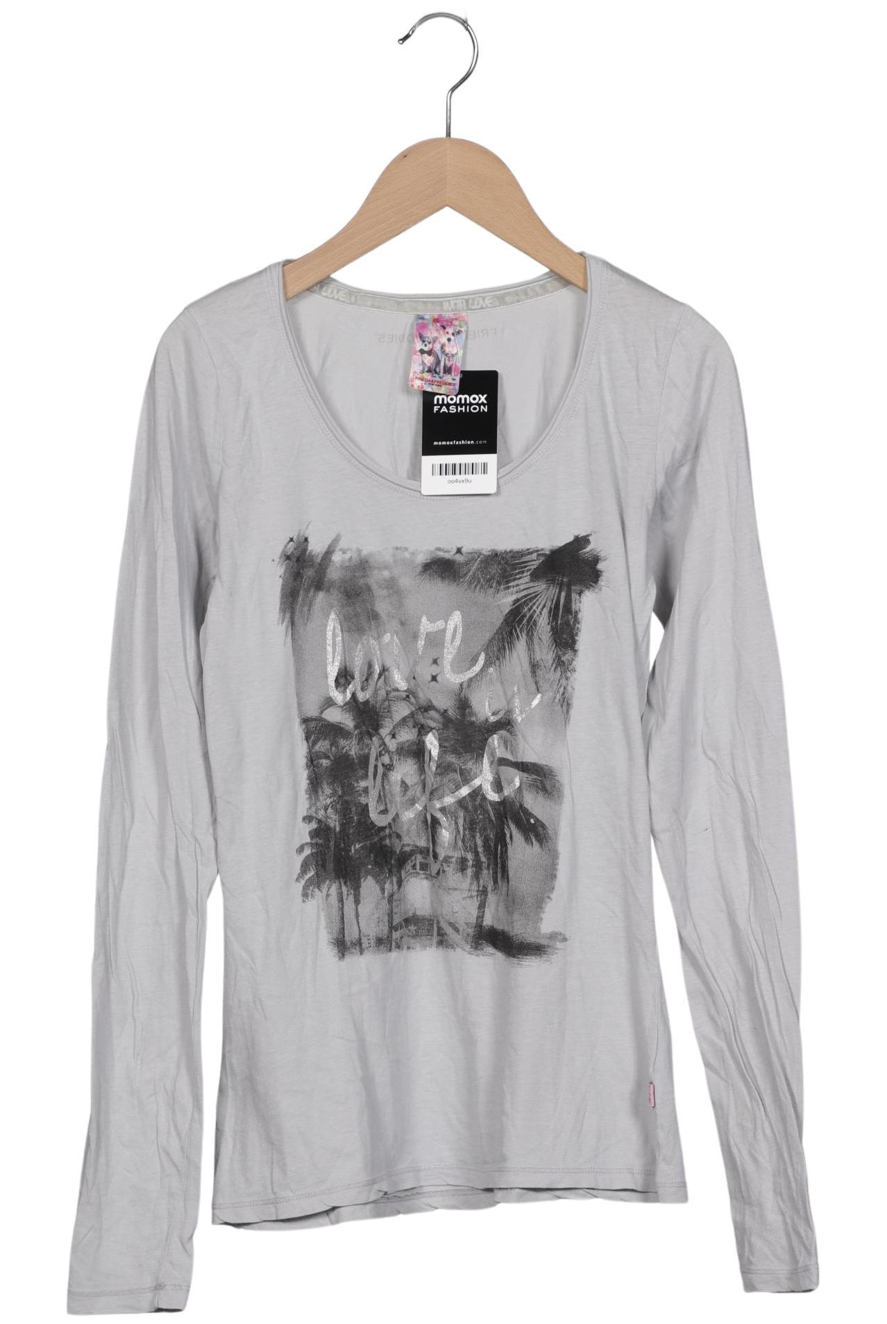 

Friedafreddies Damen Langarmshirt, grau, Gr. 34