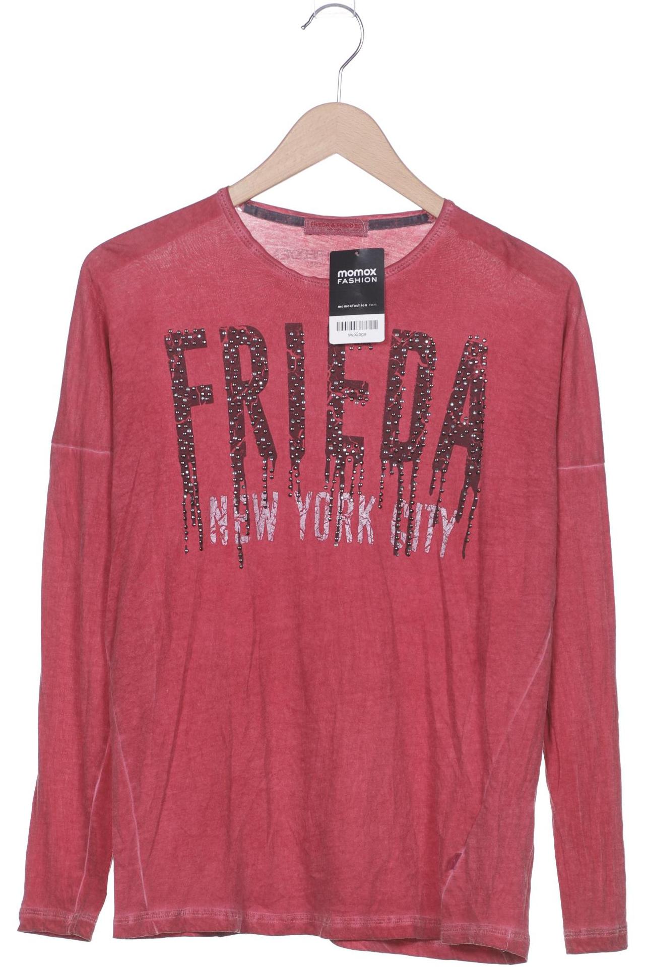 

Friedafreddies Damen Langarmshirt, rot, Gr. 36
