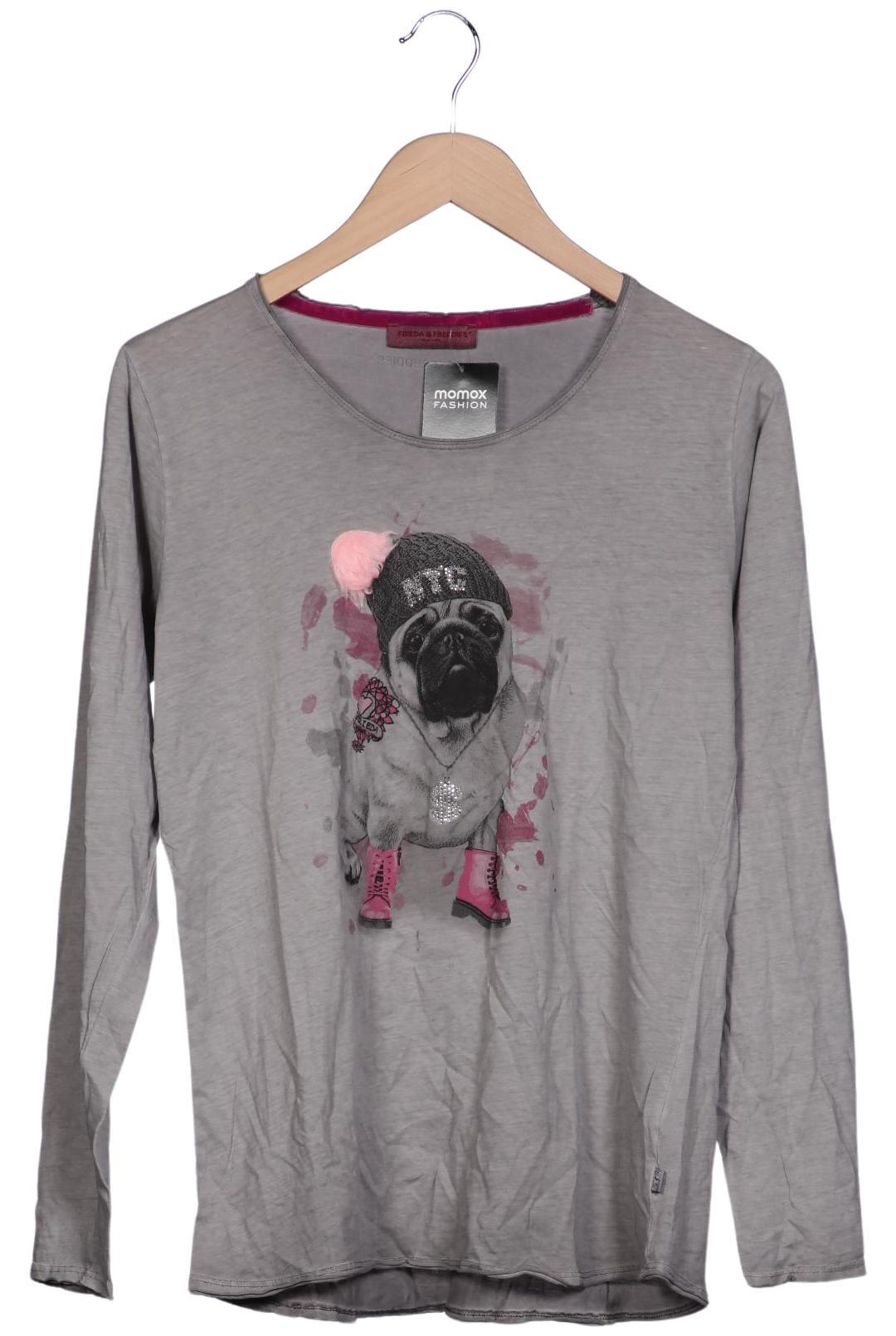 

Friedafreddies Damen Langarmshirt, grau, Gr. 40