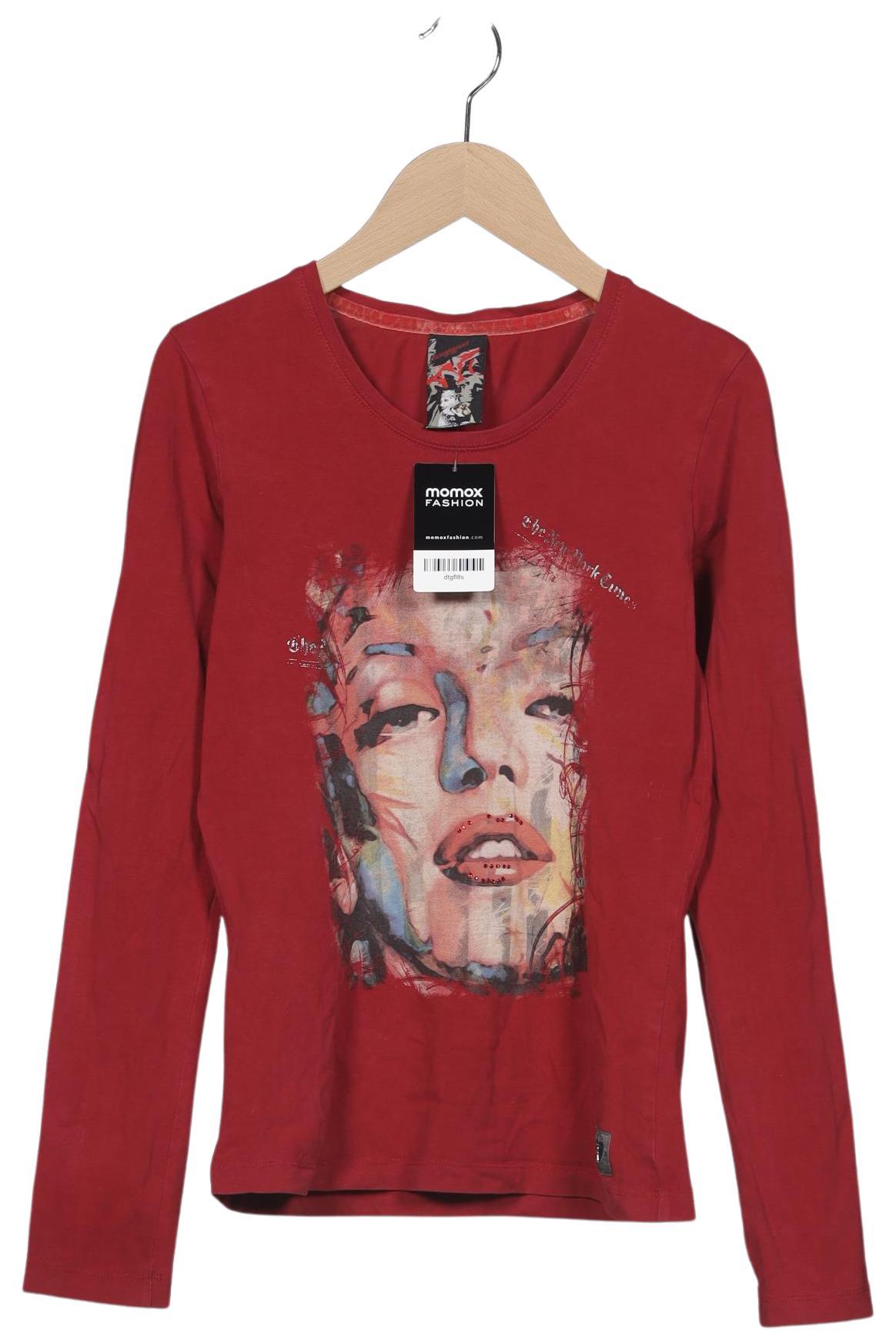 

Friedafreddies Damen Langarmshirt, bordeaux, Gr. 34