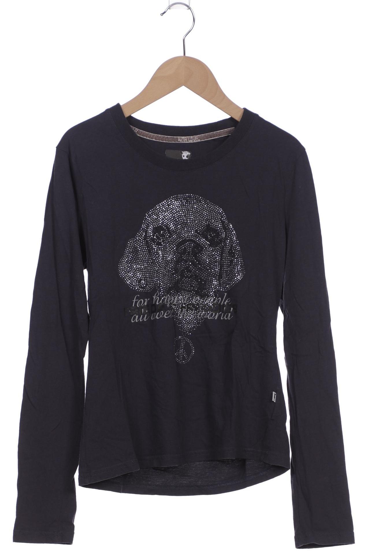 

Friedafreddies Damen Langarmshirt, marineblau, Gr. 38
