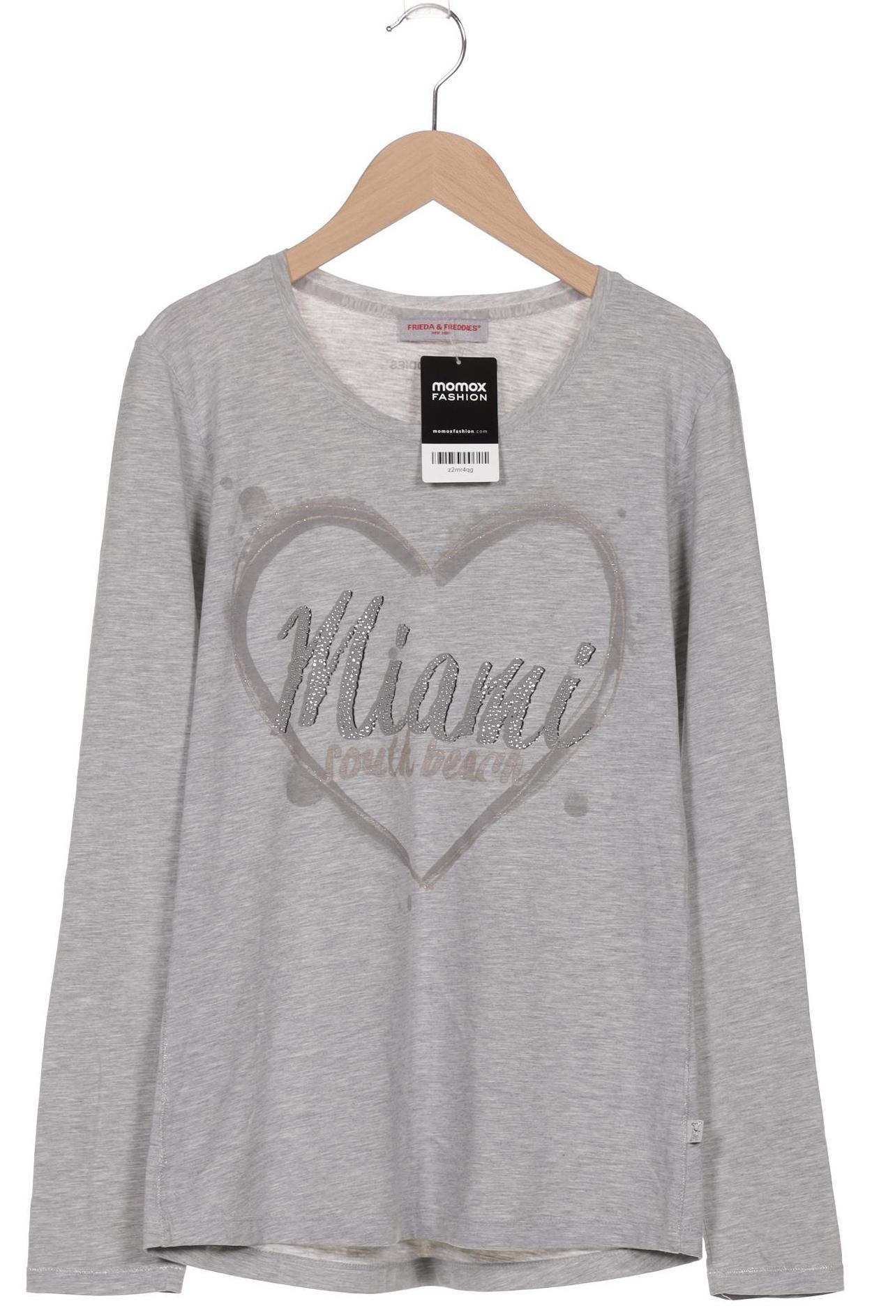 

Friedafreddies Damen Langarmshirt, grau, Gr. 40
