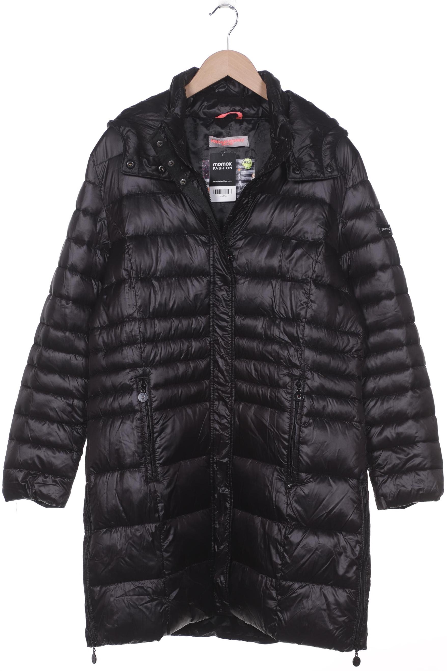 

Friedafreddies Damen Mantel, schwarz, Gr. 46