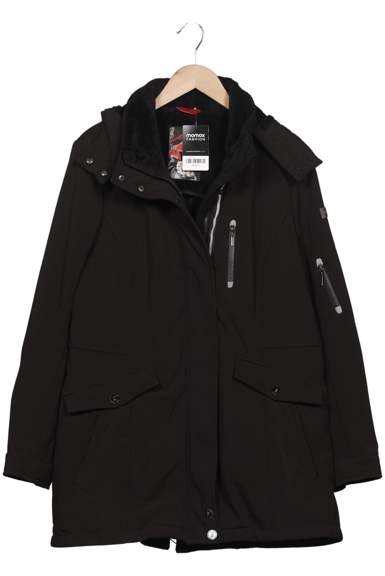

Friedafreddies Damen Mantel, schwarz, Gr. 46