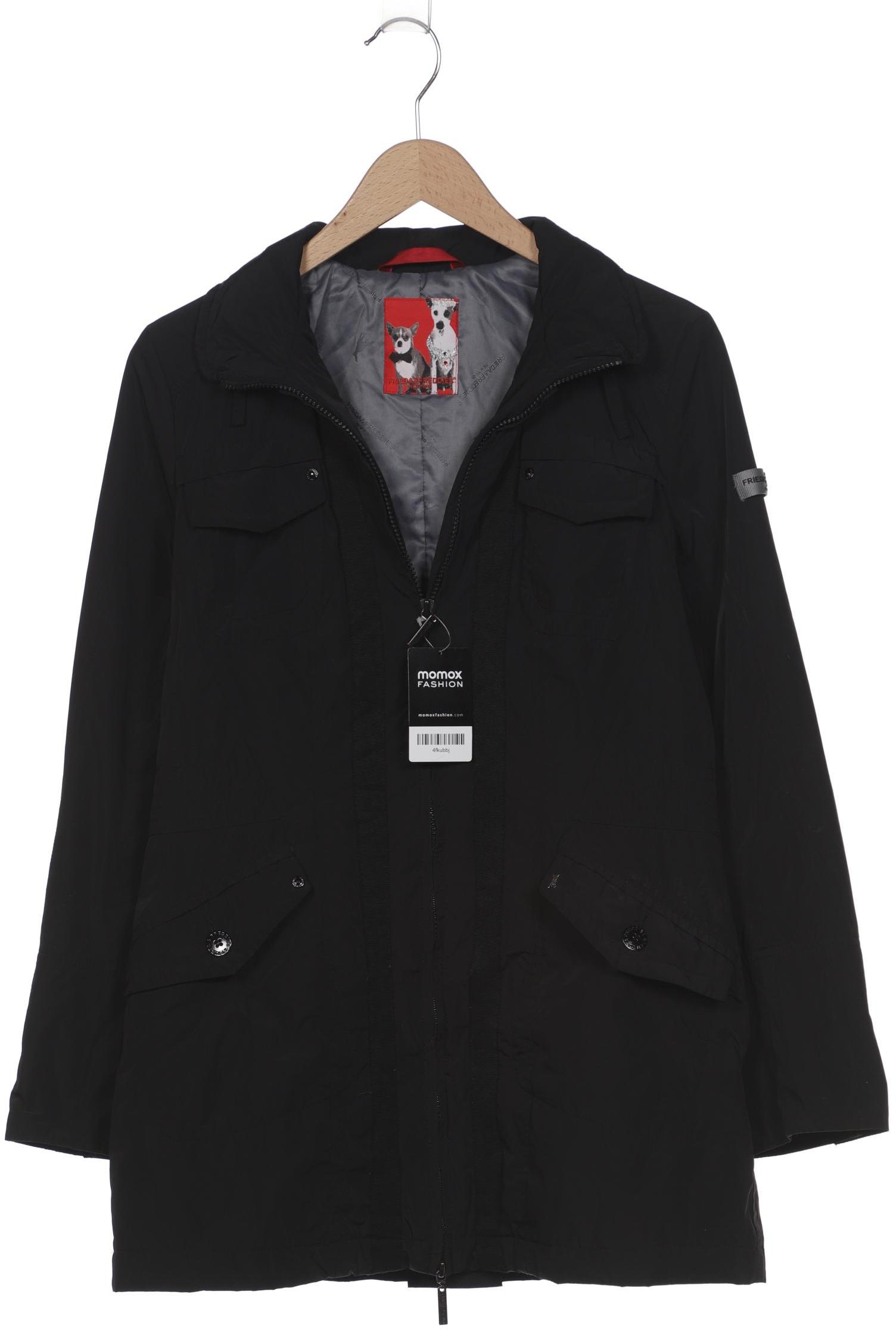 

Friedafreddies Damen Mantel, schwarz, Gr. 38