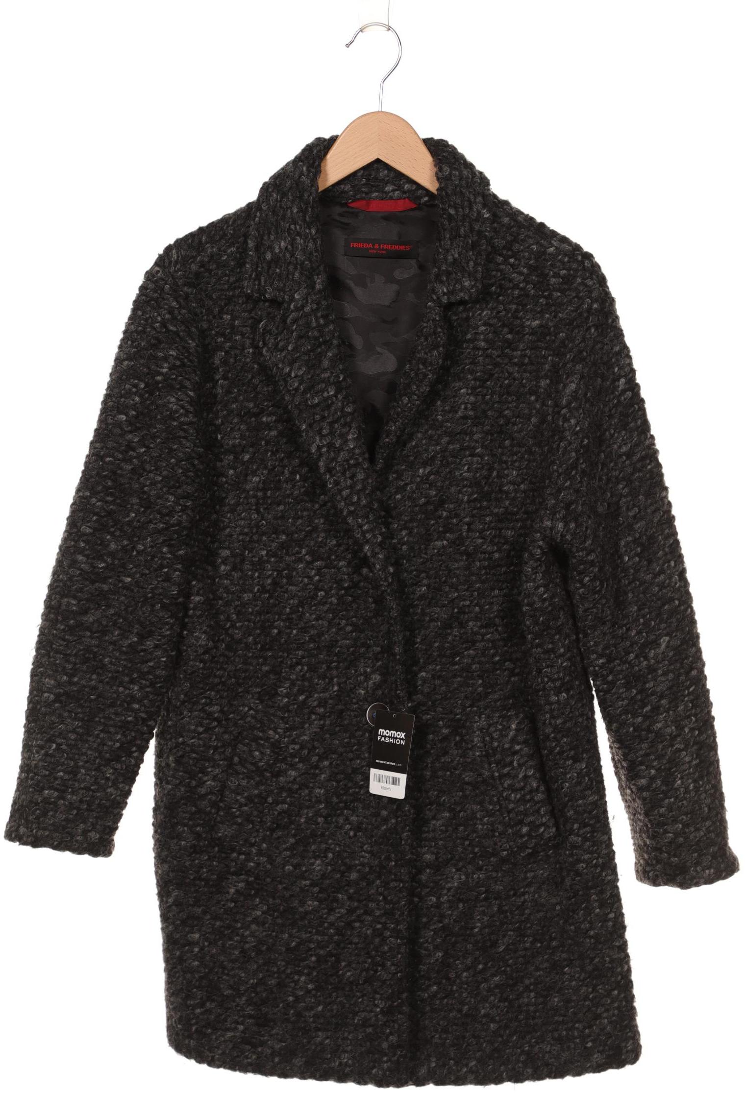 

Friedafreddies Damen Mantel, schwarz, Gr. 42