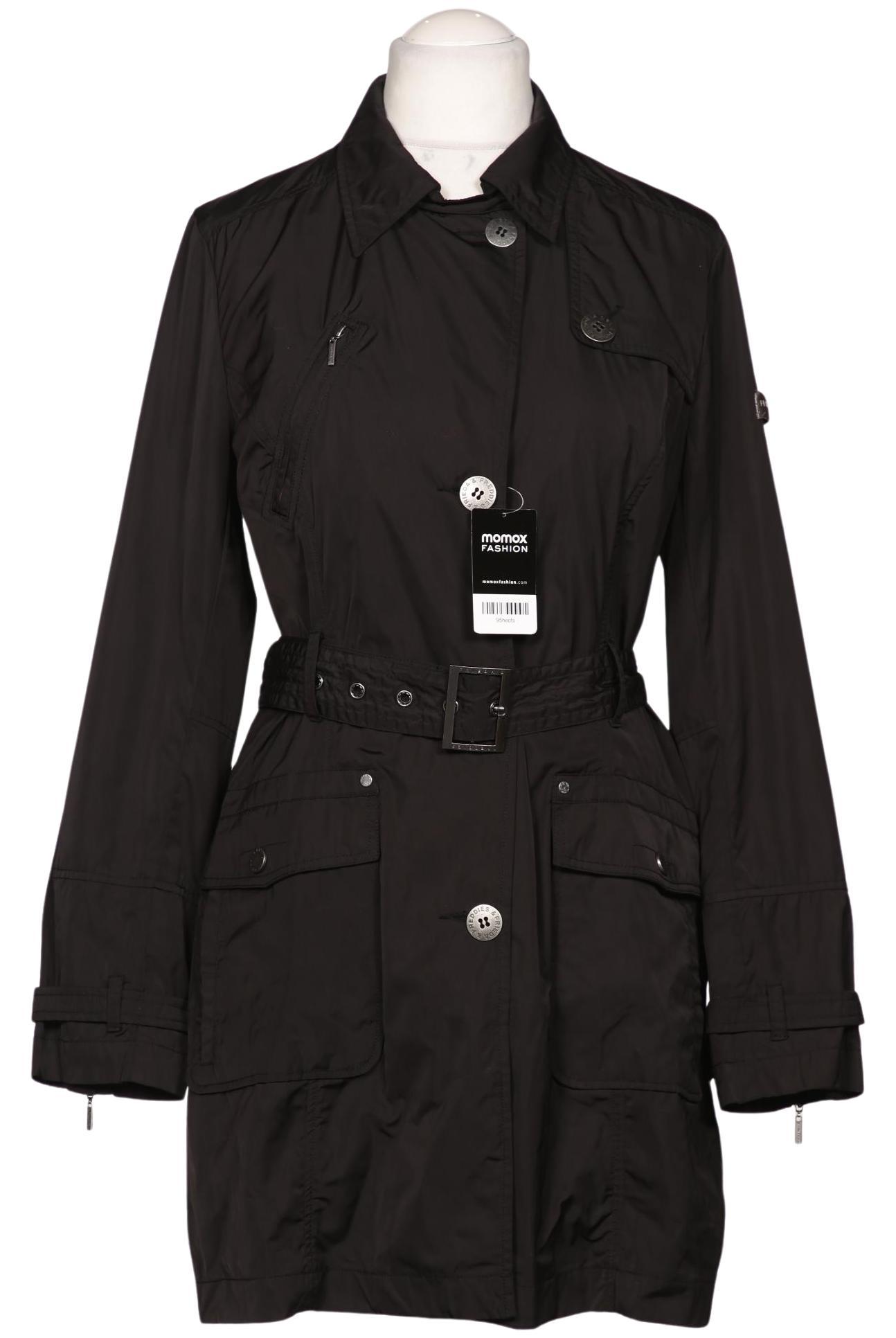 

Friedafreddies Damen Mantel, schwarz, Gr. 42