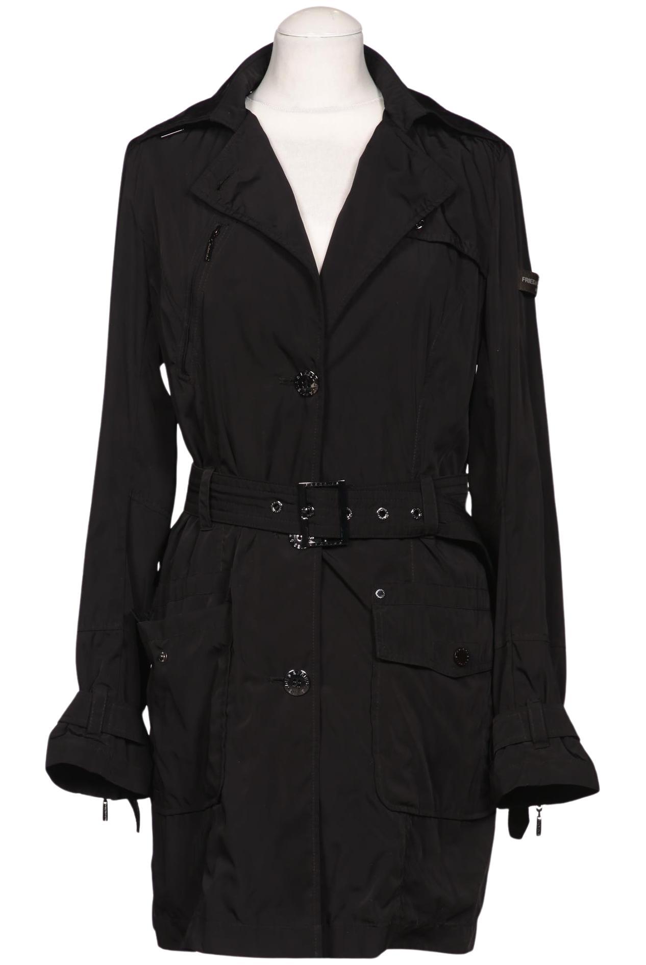 

Friedafreddies Damen Mantel, schwarz, Gr. 38
